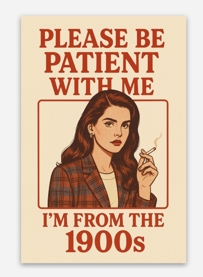 Be Patient With Me Sticker  - Proper
