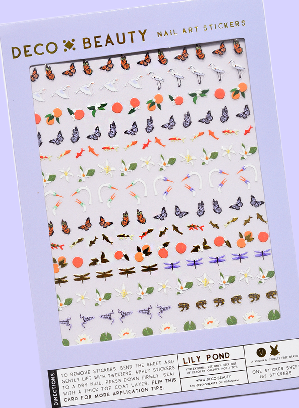 Nail Art Stickers - Lily Pond - Proper