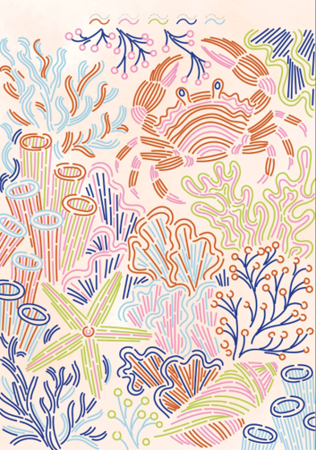 FlowArt -Trace By Line Tropical Paradise - Proper