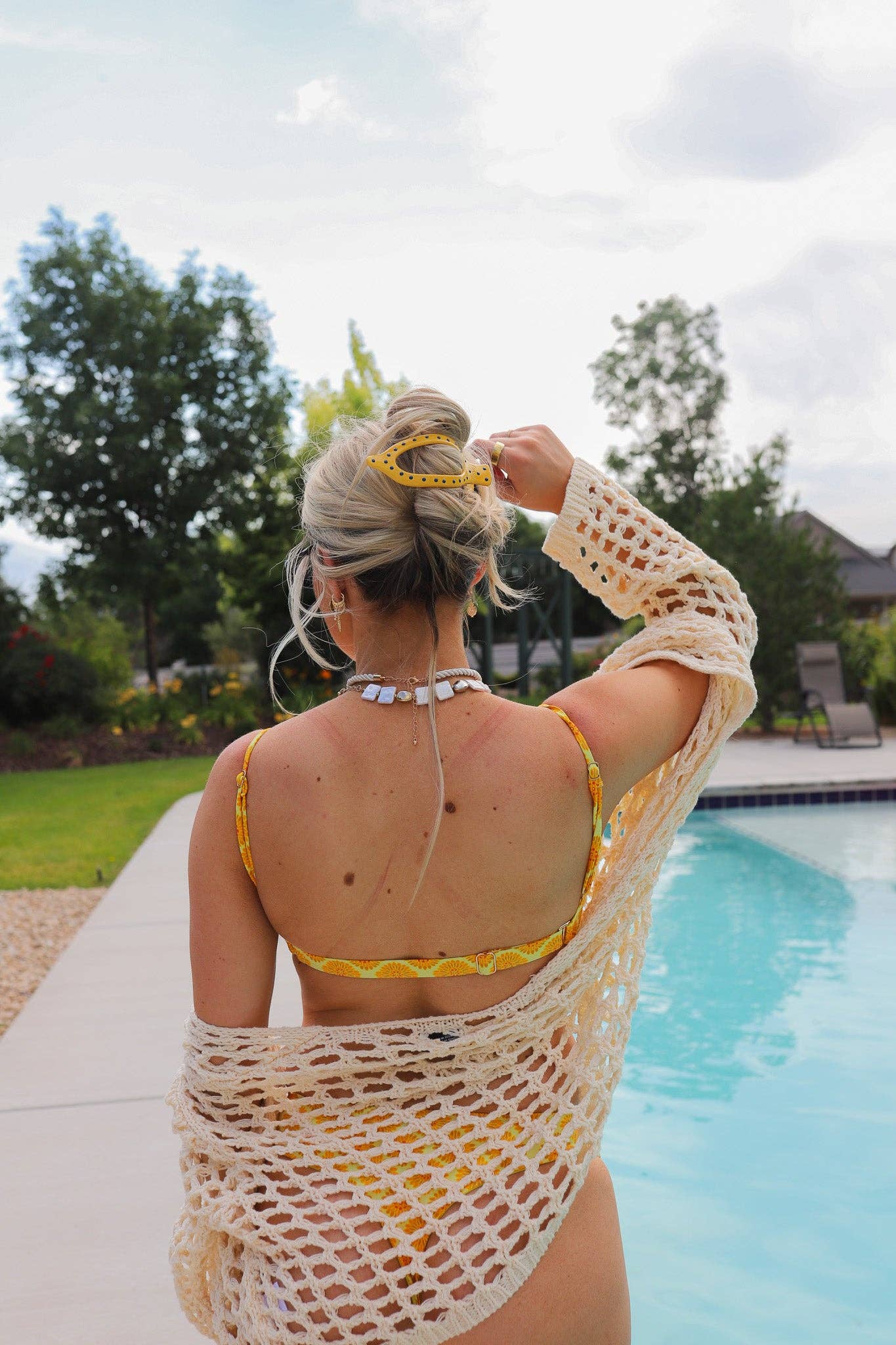 Polka Dot Lay Down 2.0 Claw Clip - Proper