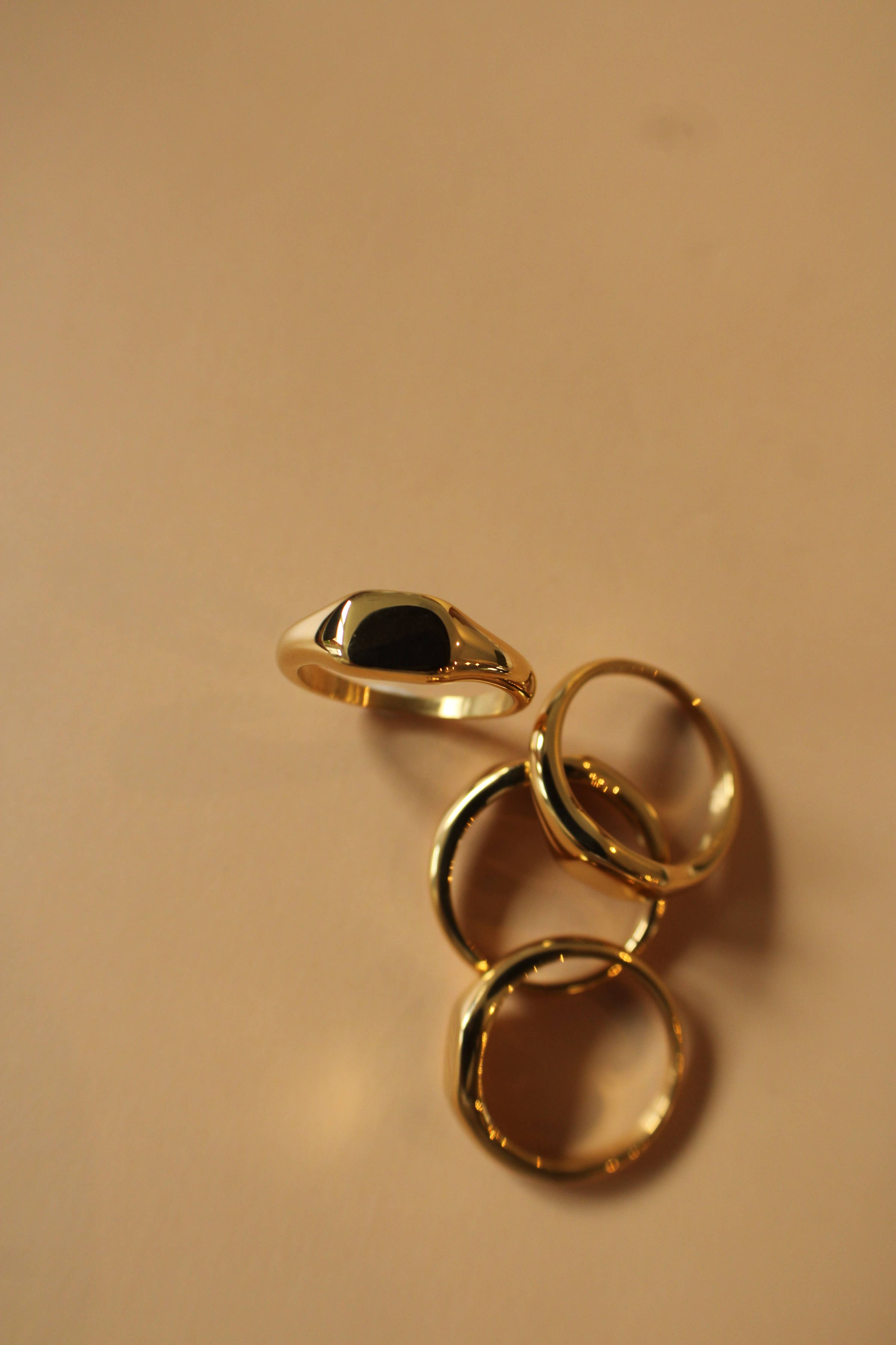 Square Signet Ring - Proper