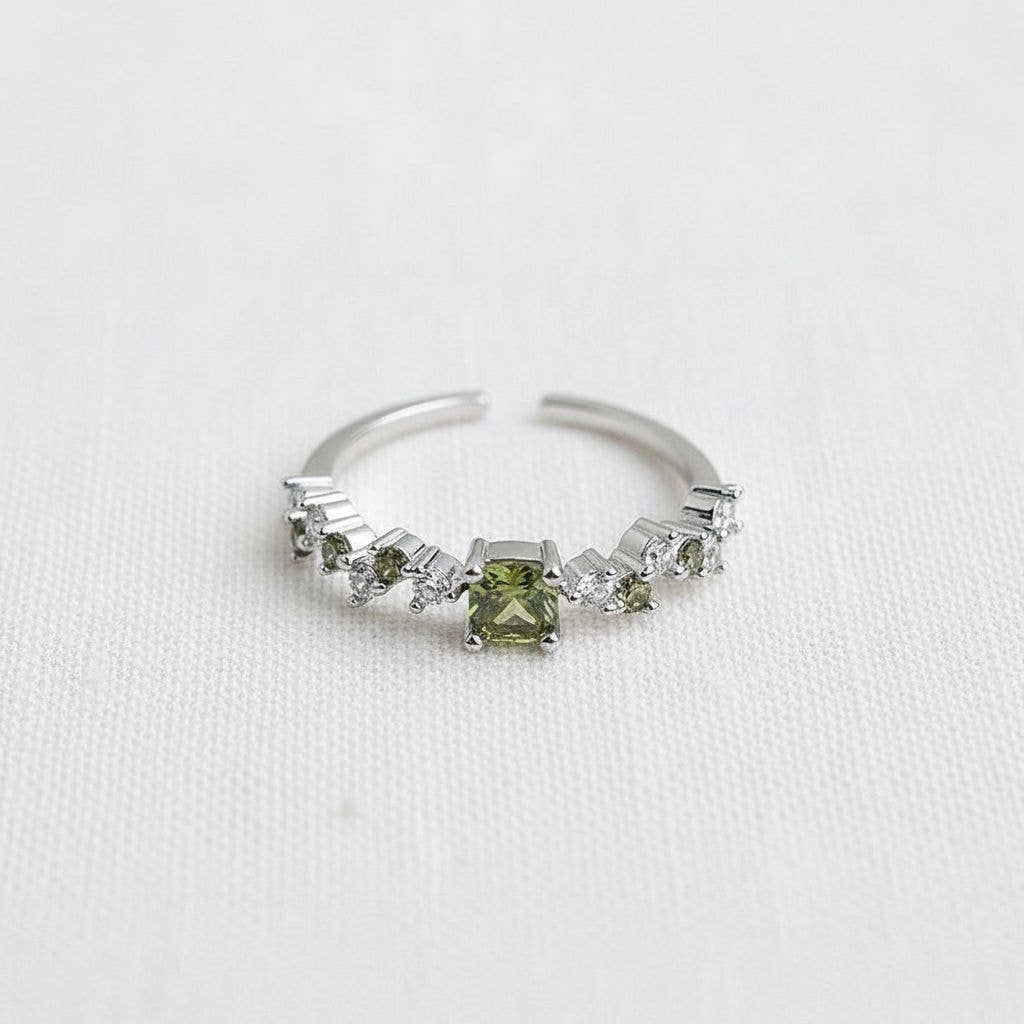 Olive Green Ring