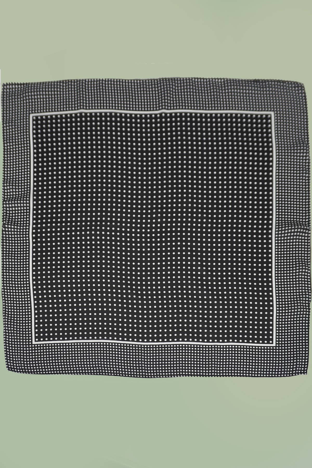 LARGE POLKA DOT PRINT BANDANA SCARF | 40SC696 - Proper