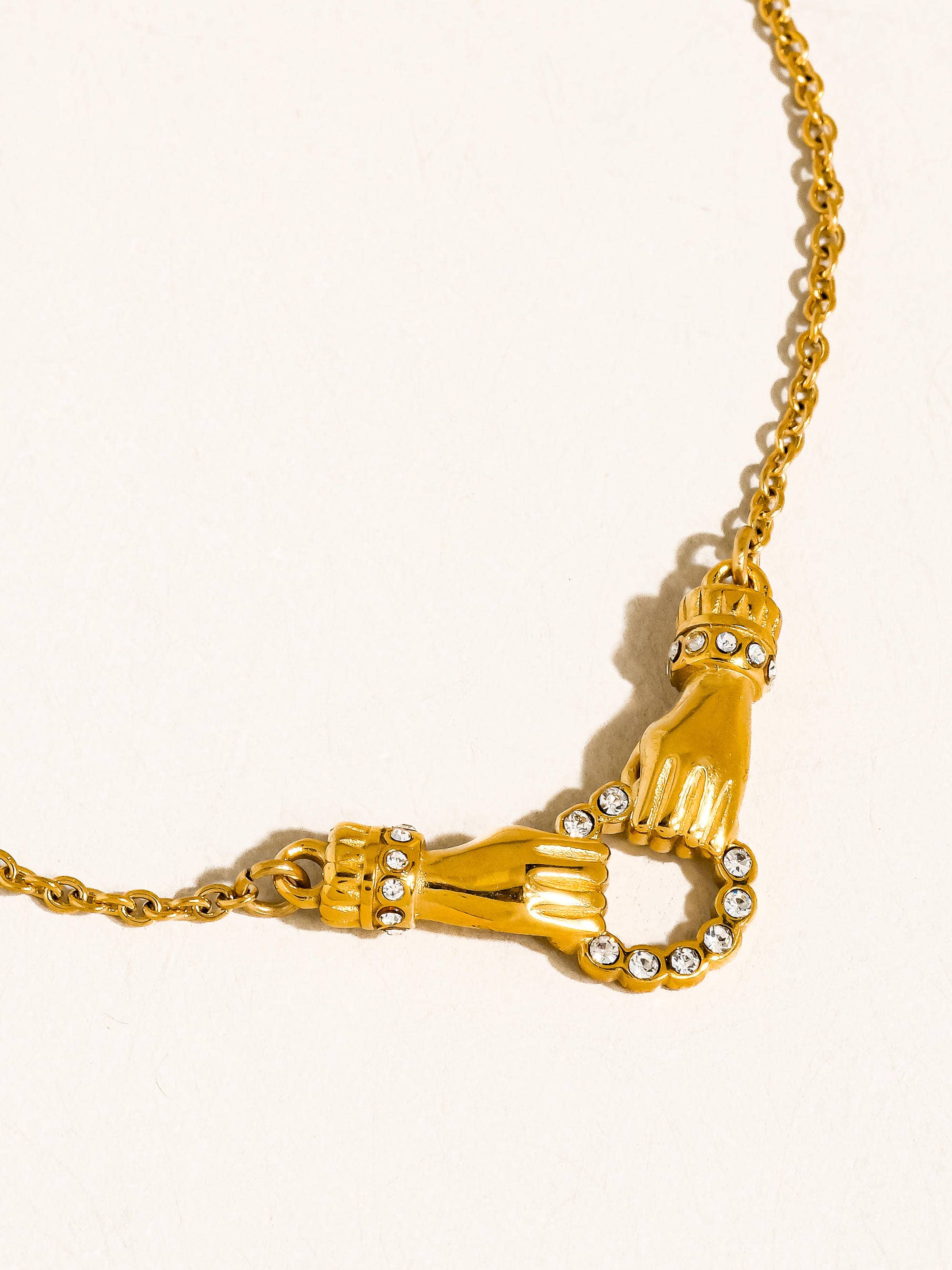 Brissonne Double Hand Necklace - Proper