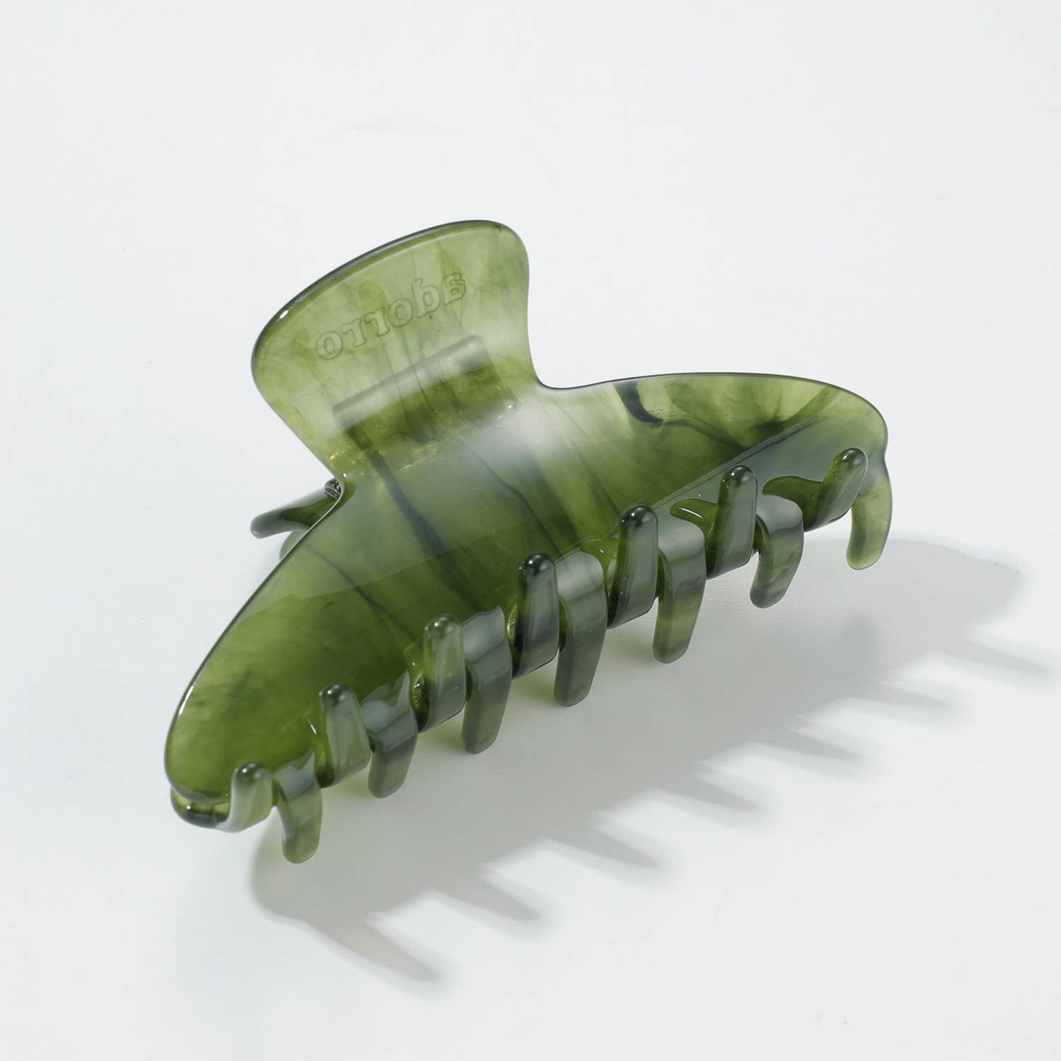 Jade Green Claw Clips