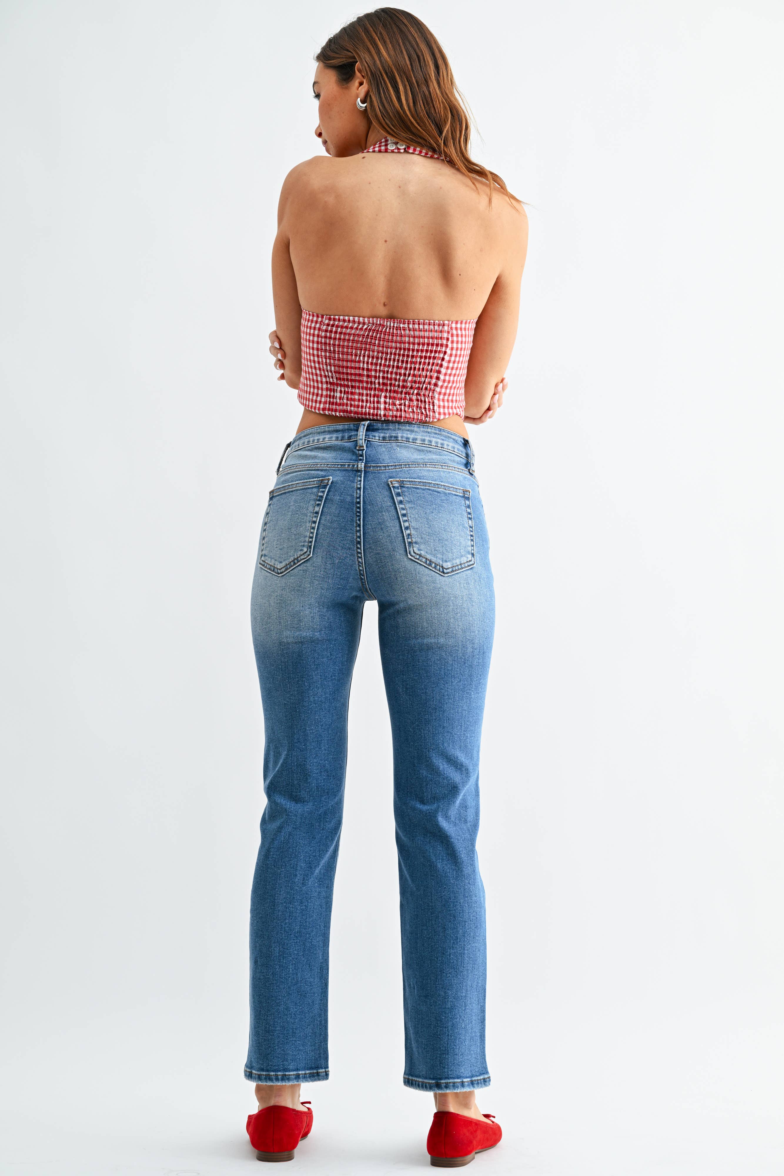 90's Stretch Straight Jeans - Proper