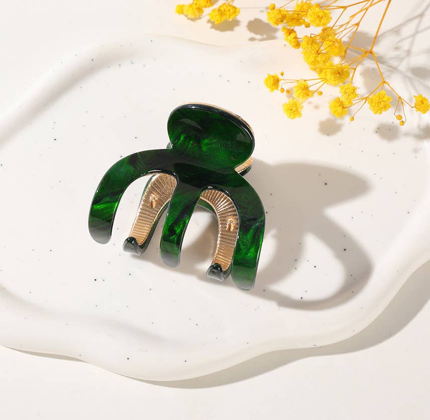 Small Octopus Metal Claw Clip - Proper