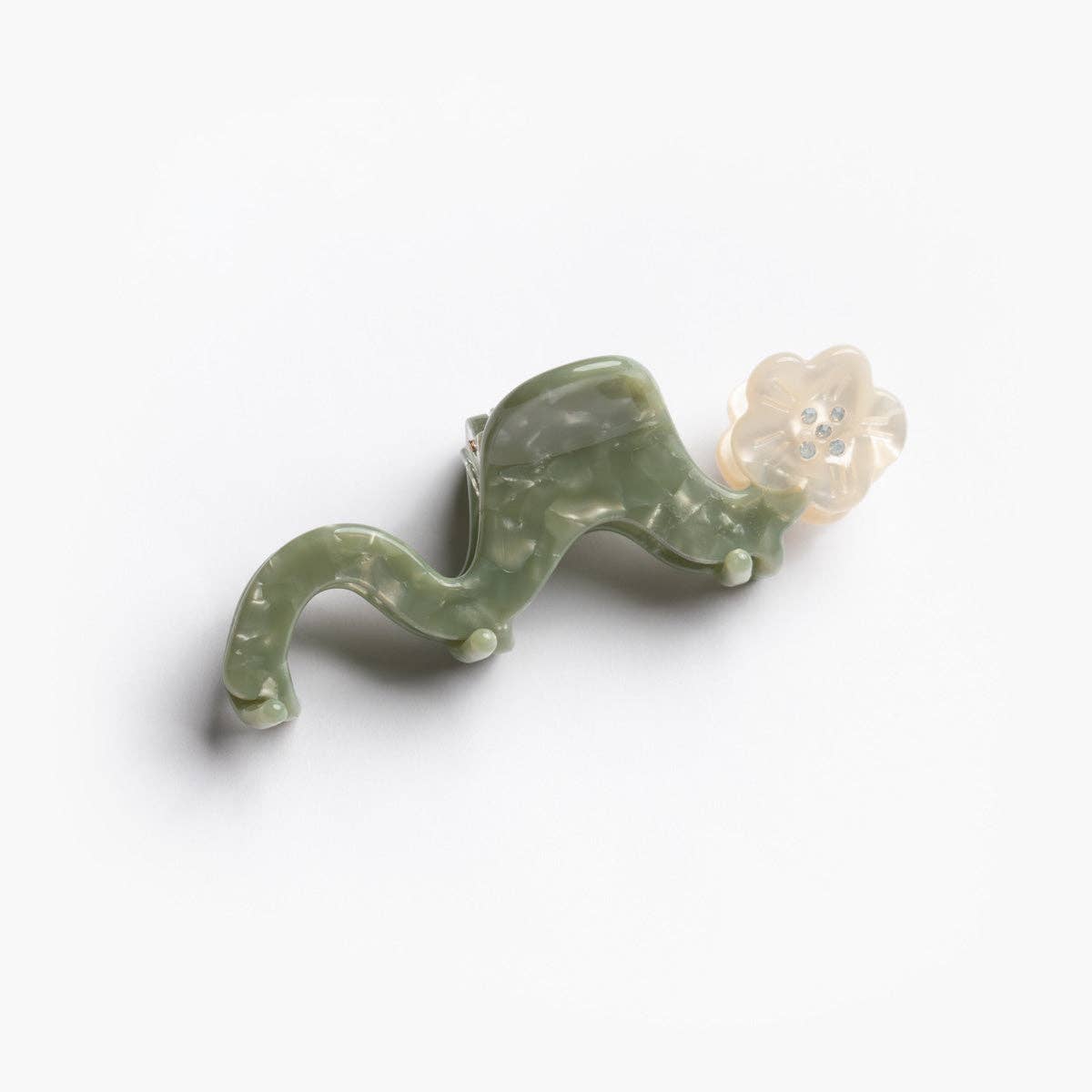 Orange Blossom Claw Clip