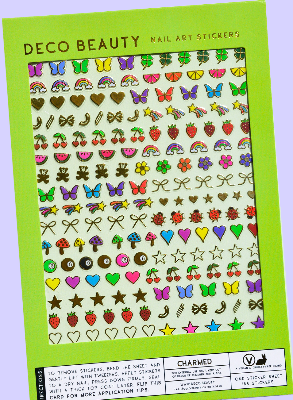 Nail Art Stickers - Charmed