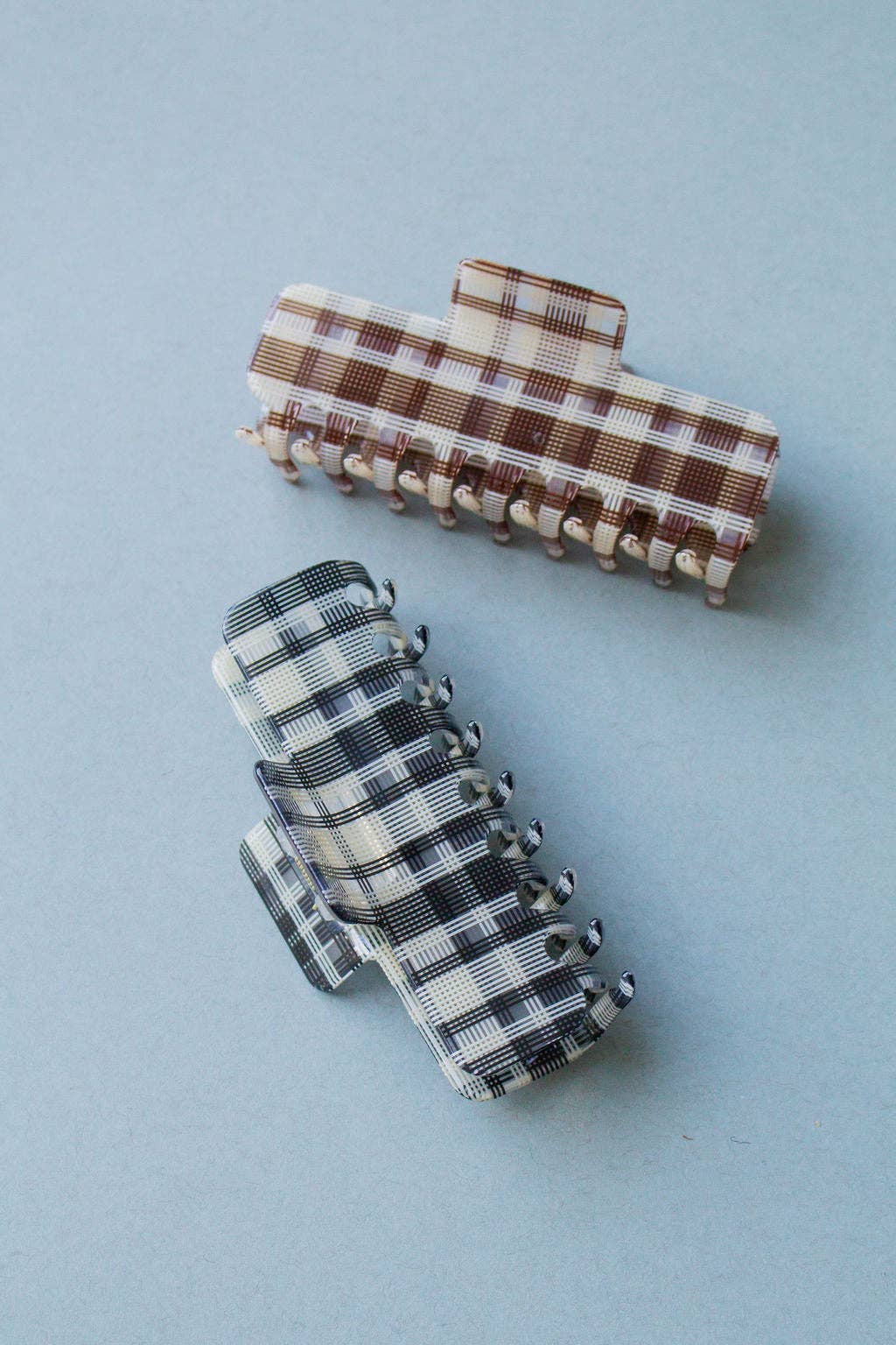 Gingham Edit Claw Clip