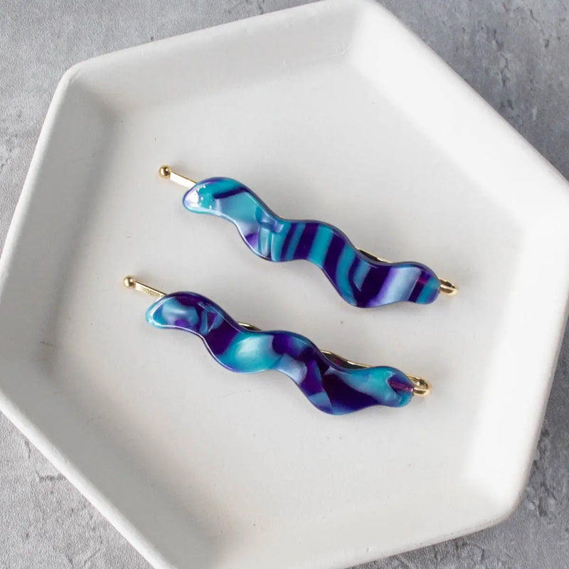 Squiggle Hair Clip Set - Proper