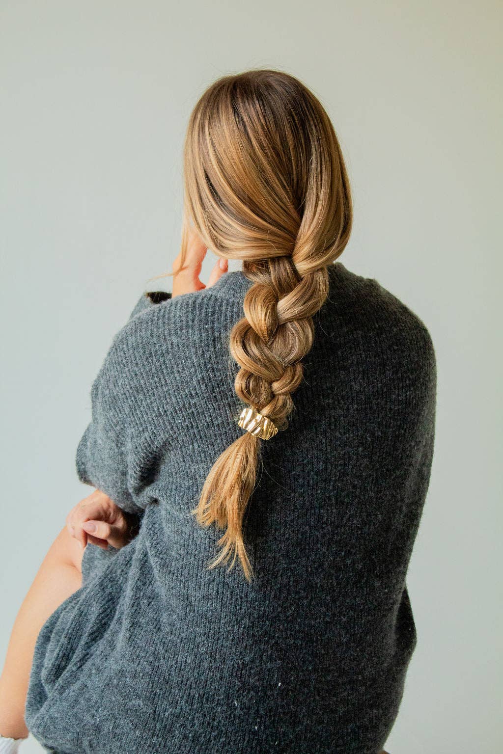 Crinkled Ponytail Cuff - Proper