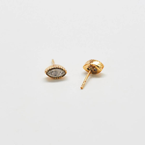 Rainbow Moonstone Teardrop Earring - Proper