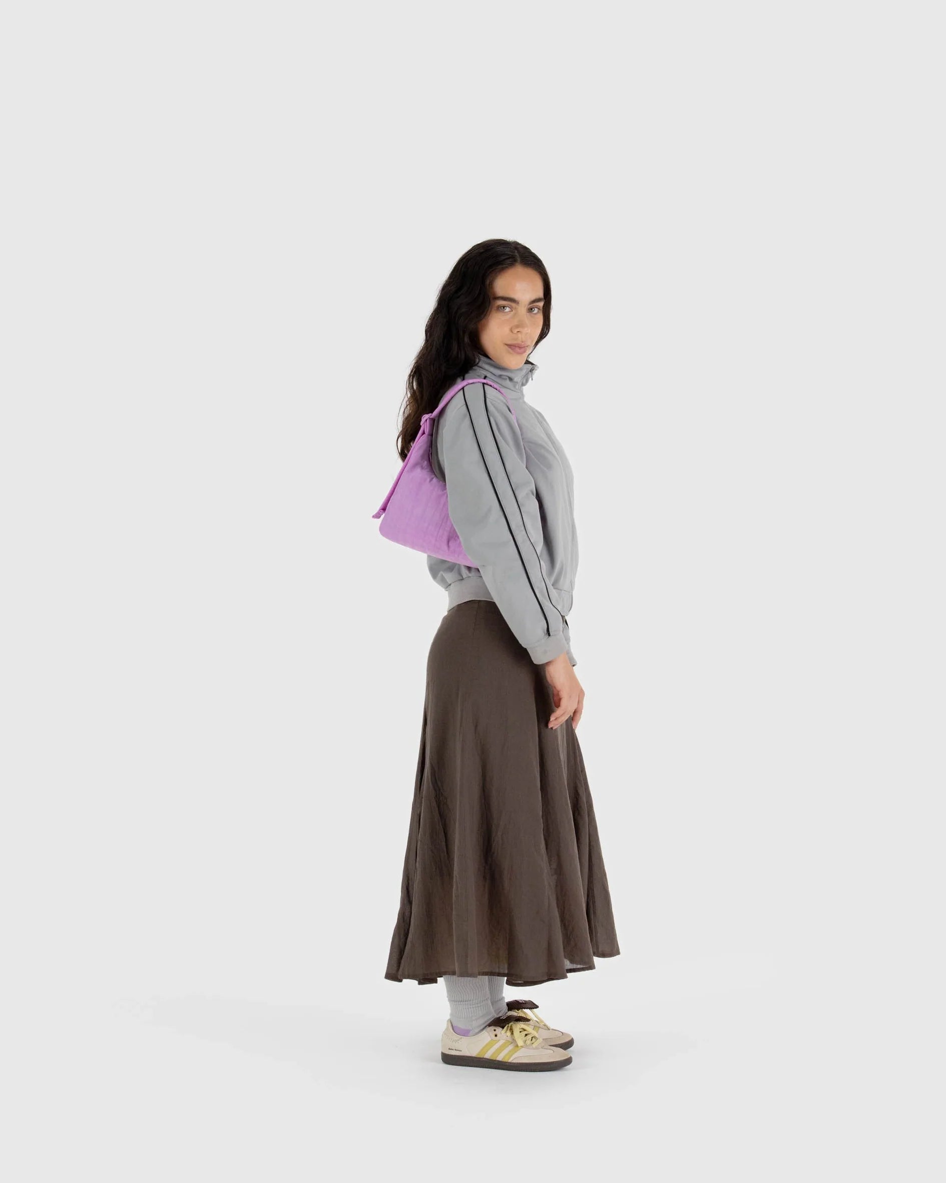 Baggu Mini Nylon Shoulder Bag - Peony - Proper