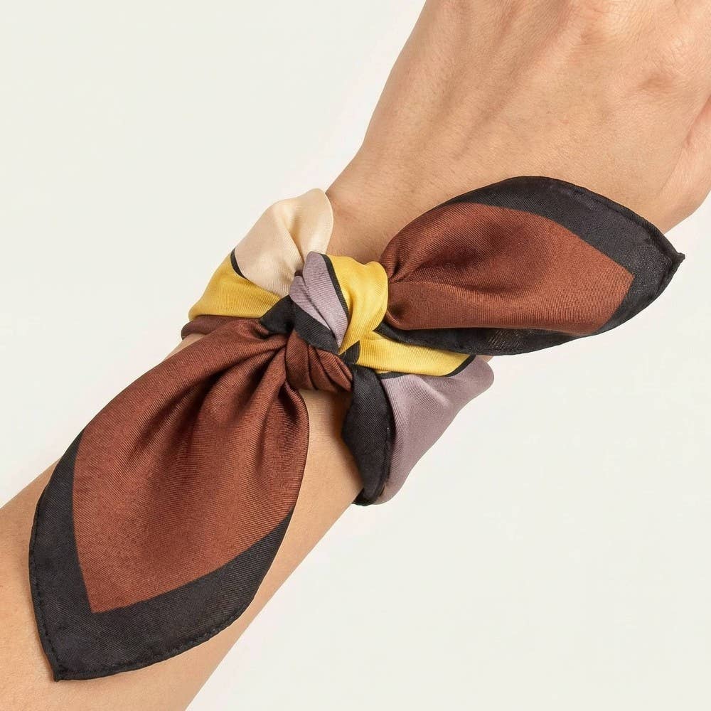 Lightweight Multi Color Square Bandana Scarf - Proper