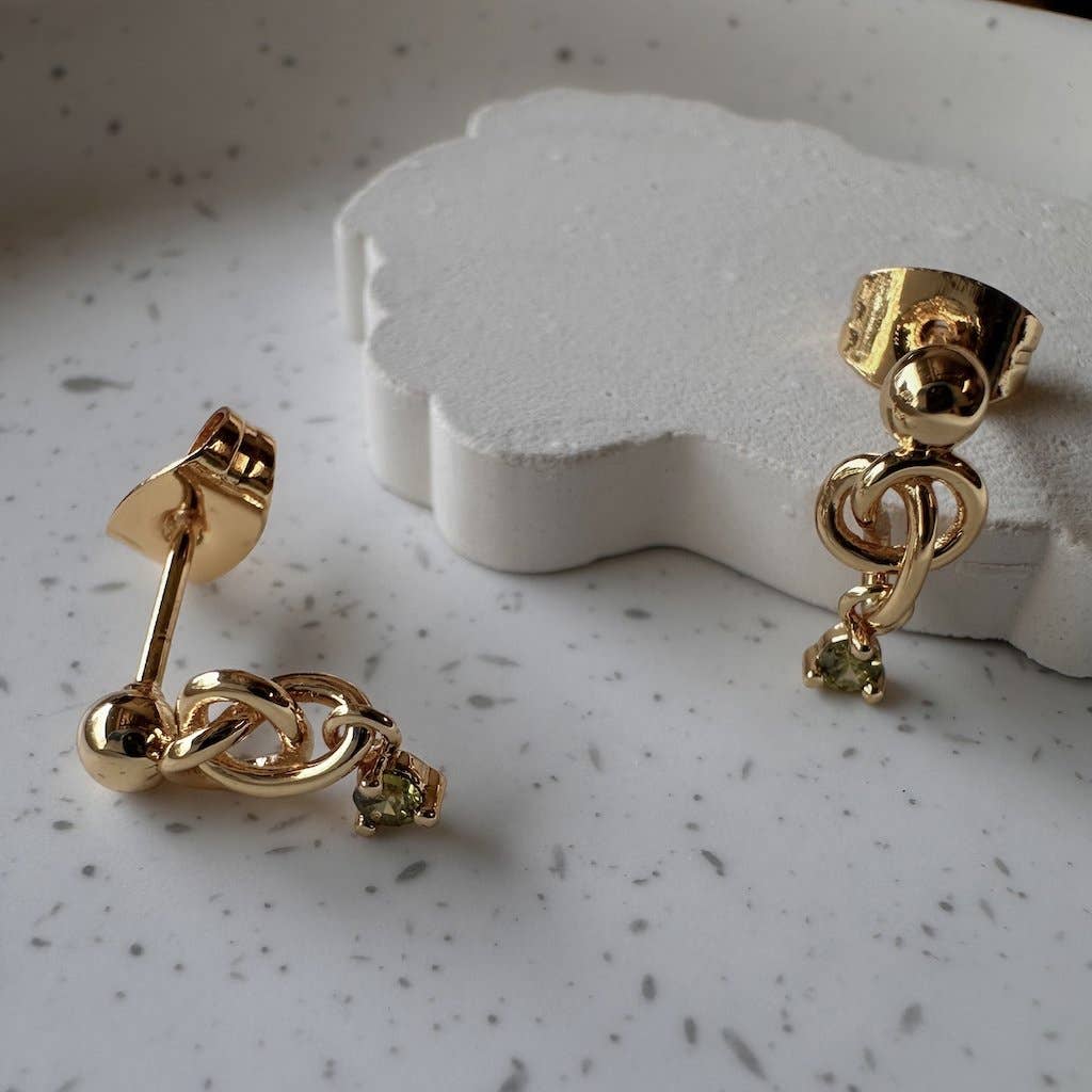 Knotty Serpent Earrings - Proper