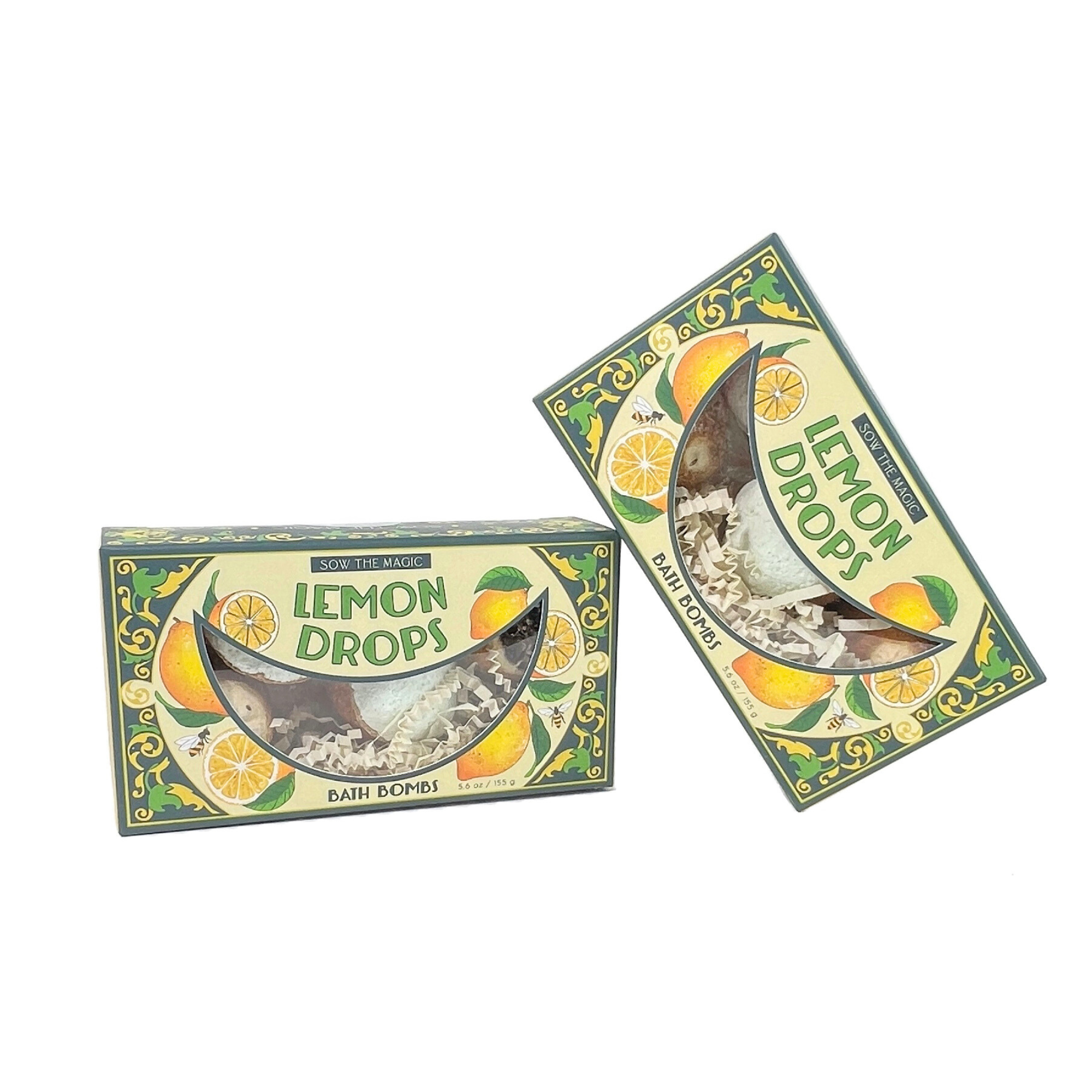 Natural Lemon Drop Bath Bomb Gift Set - Proper