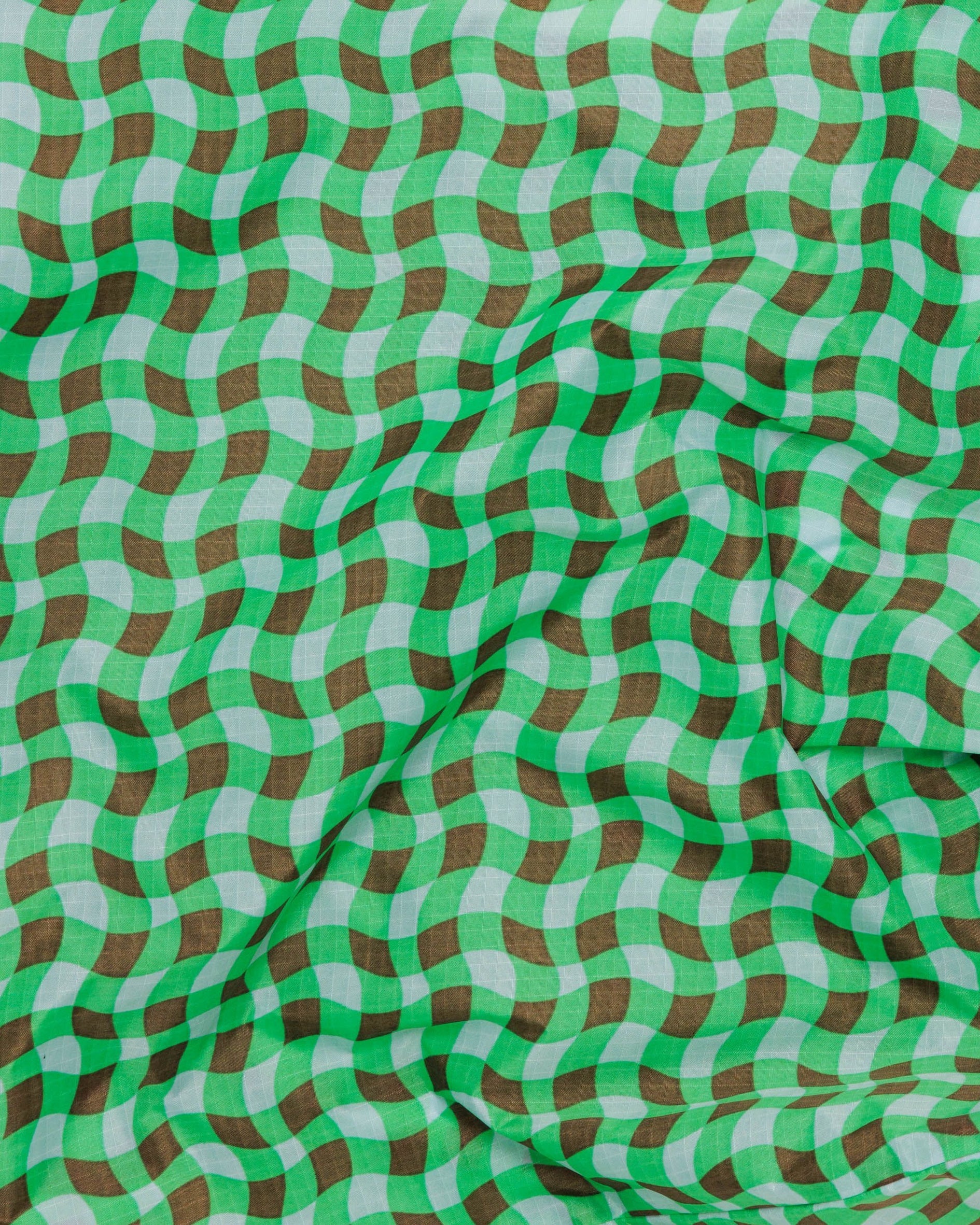 Standard Baggu - Wavy Gingham Green - Proper