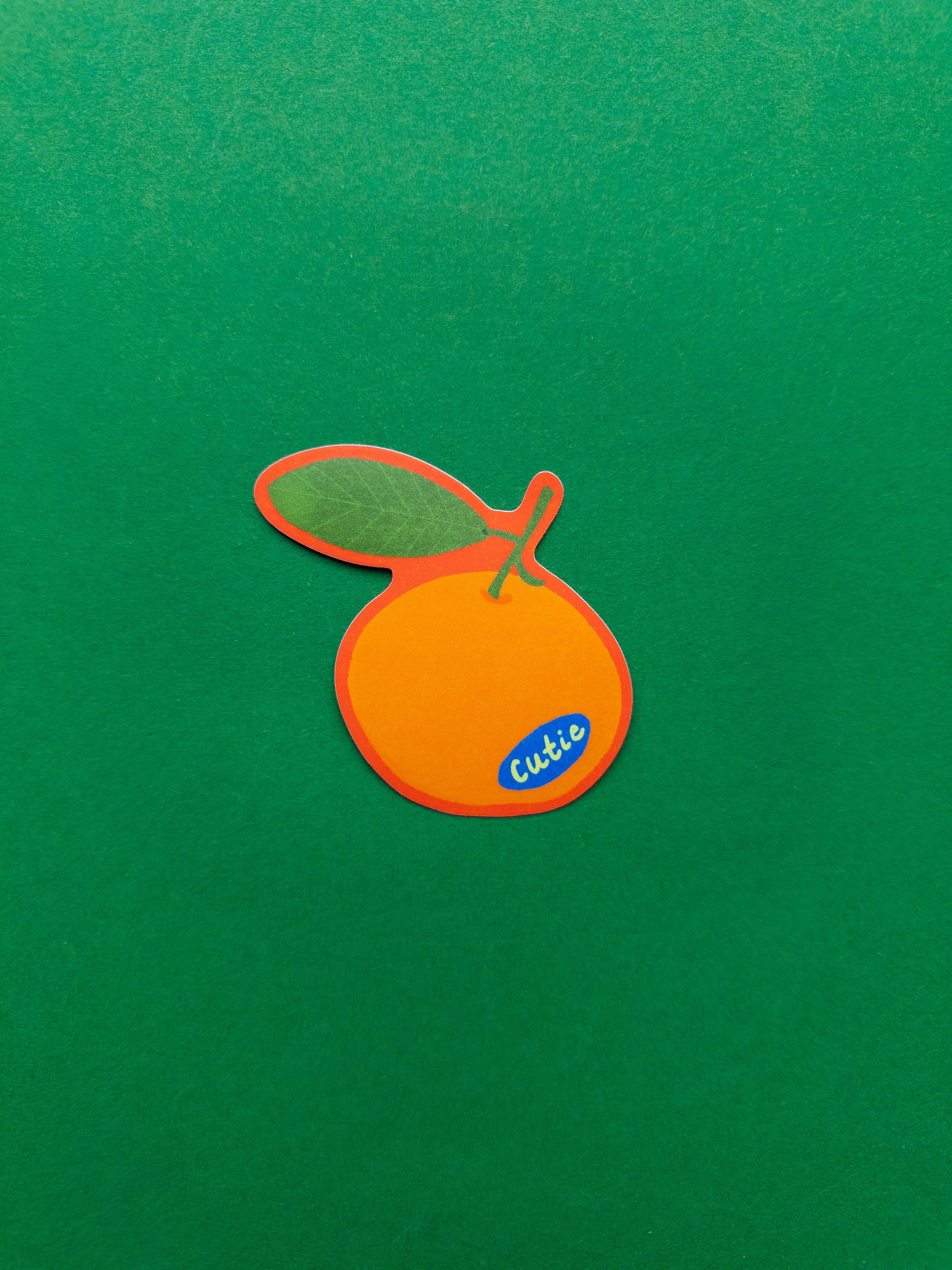 Lil' Cutie Mandarin Sticker - Proper