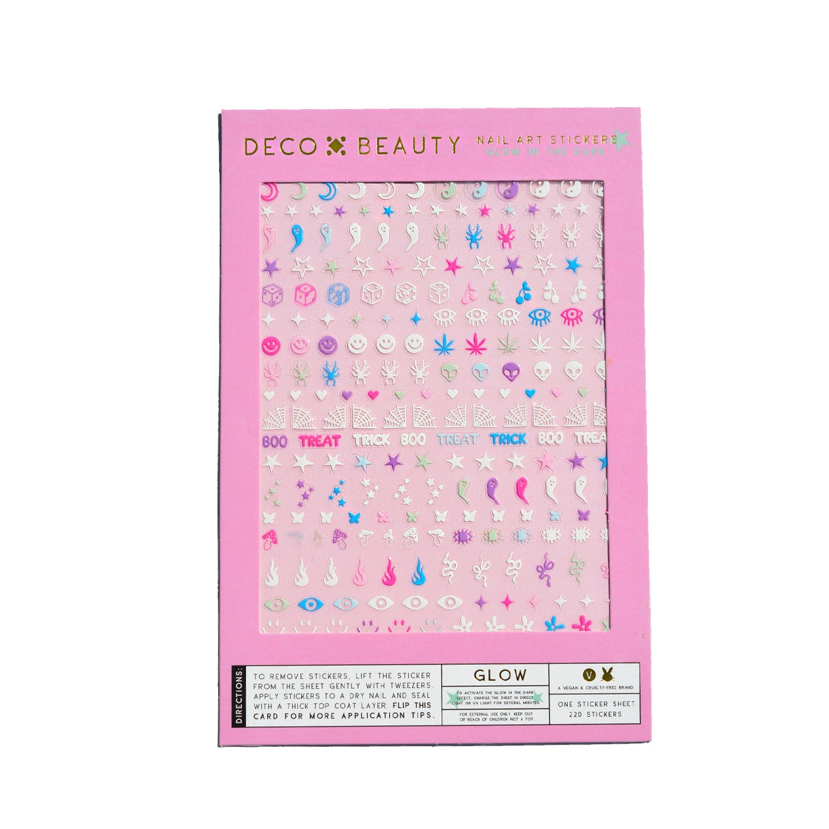 Nail Art Stickers - Glow - Proper