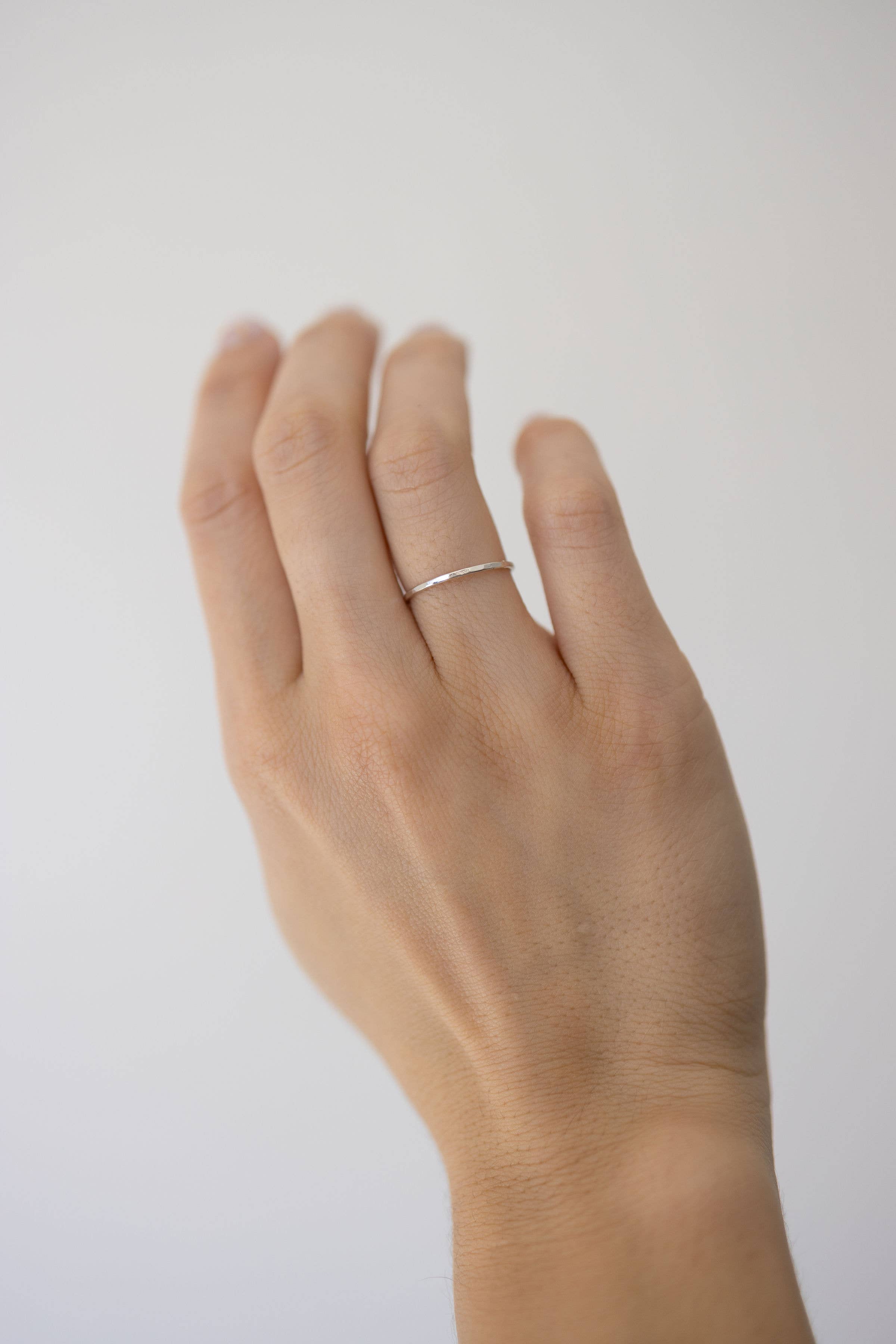 Hammered Stacking Ring - Proper