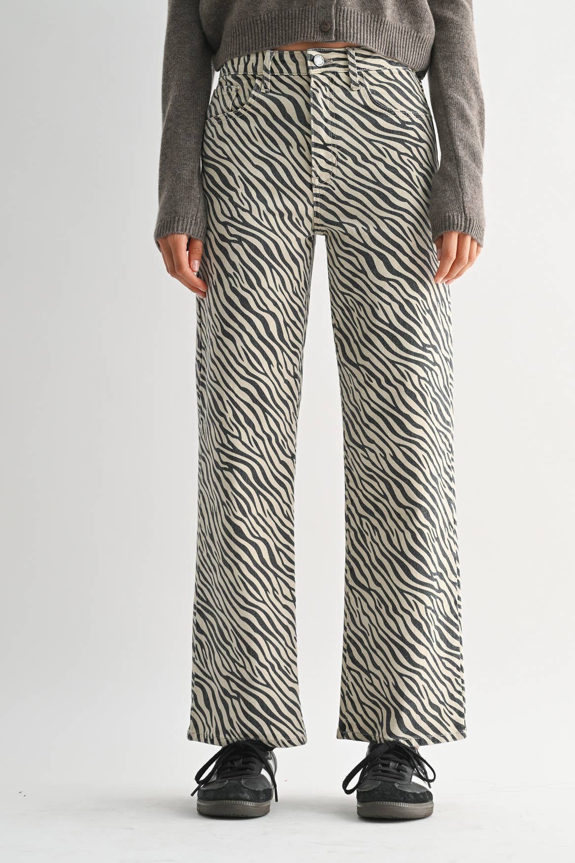 Zebra High Rise Straight - Proper
