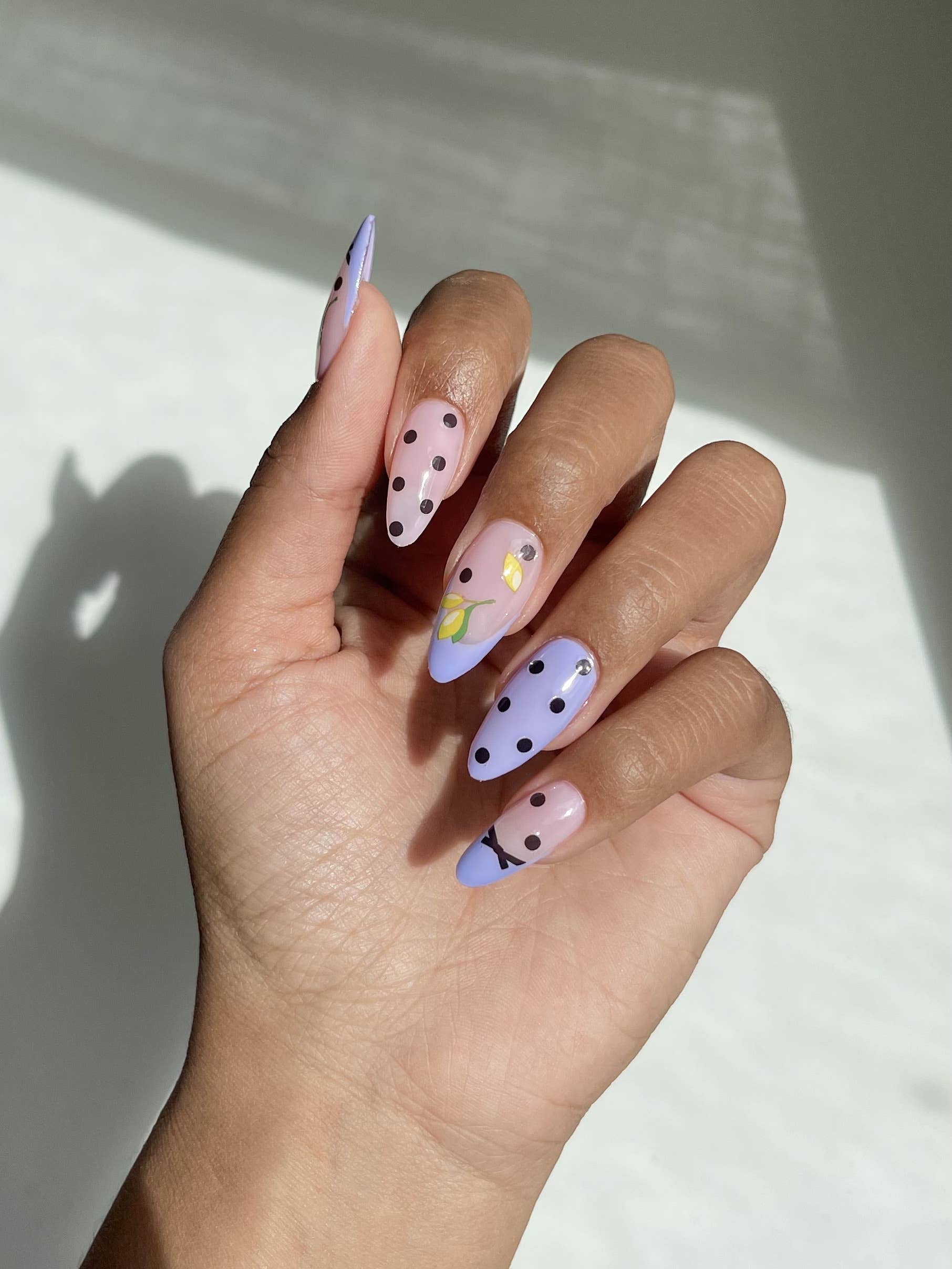 Nail Art Stickers - Polka Dots - Proper