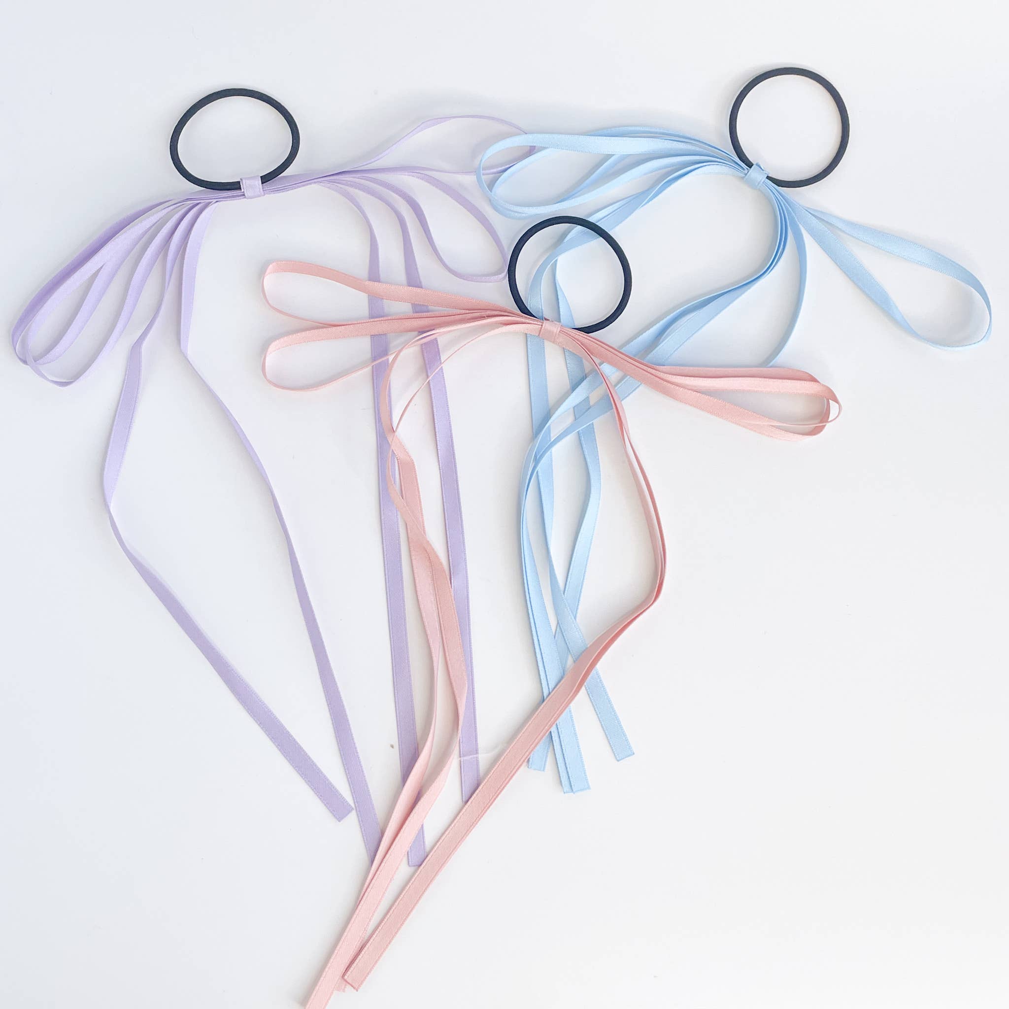 Long Ribbon Bow Hair Ties - Proper