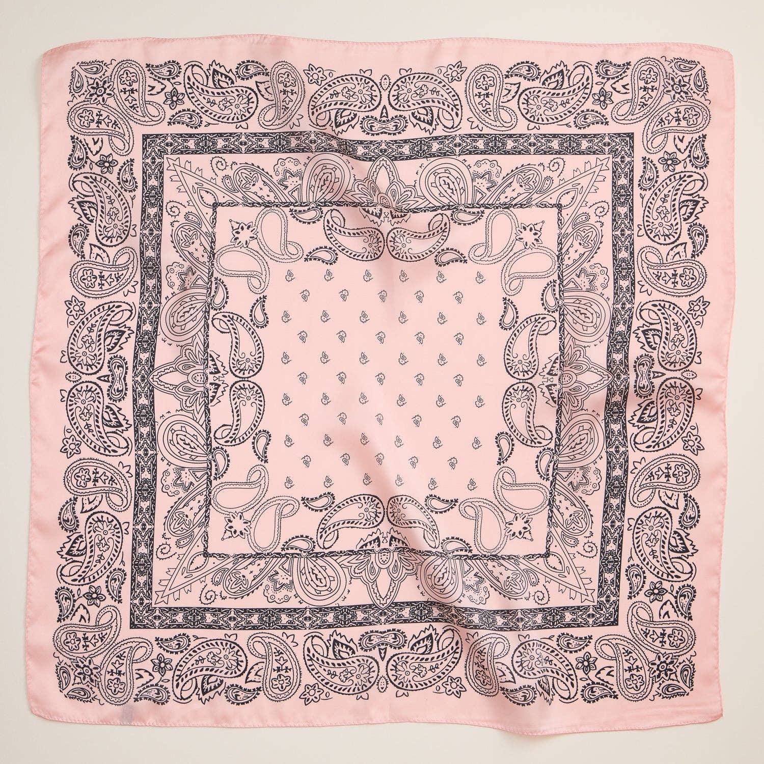 Paisley Bandana Square Scarf - Proper