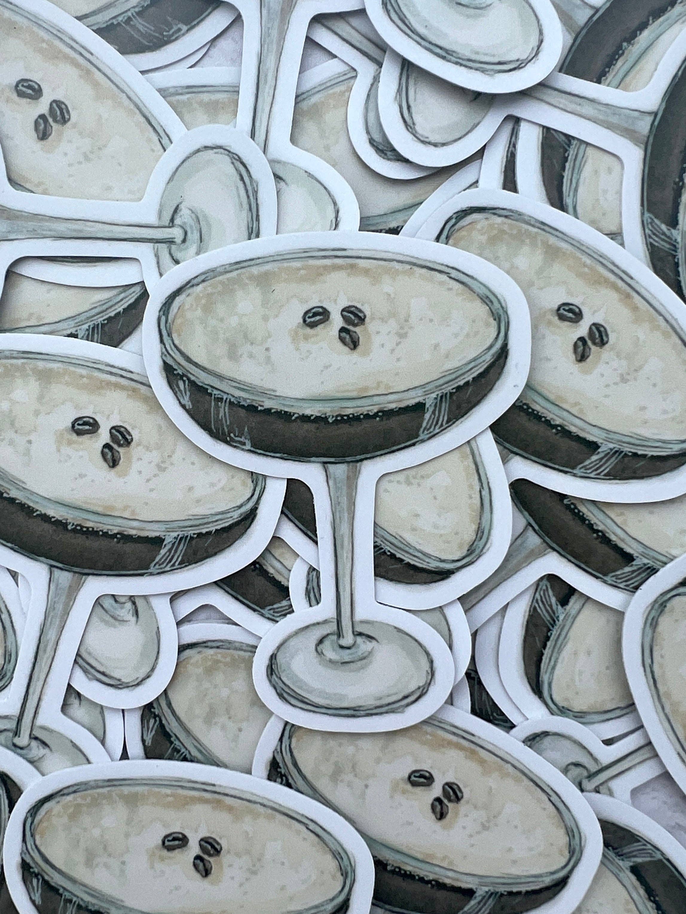 Espresso Martini Cocktail Sticker - Proper