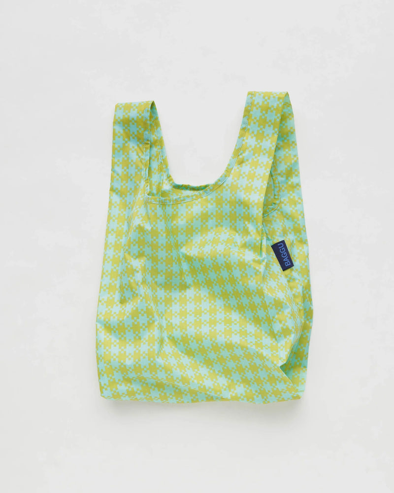 Baby Baggu - Mint Pixel Gingham - Proper