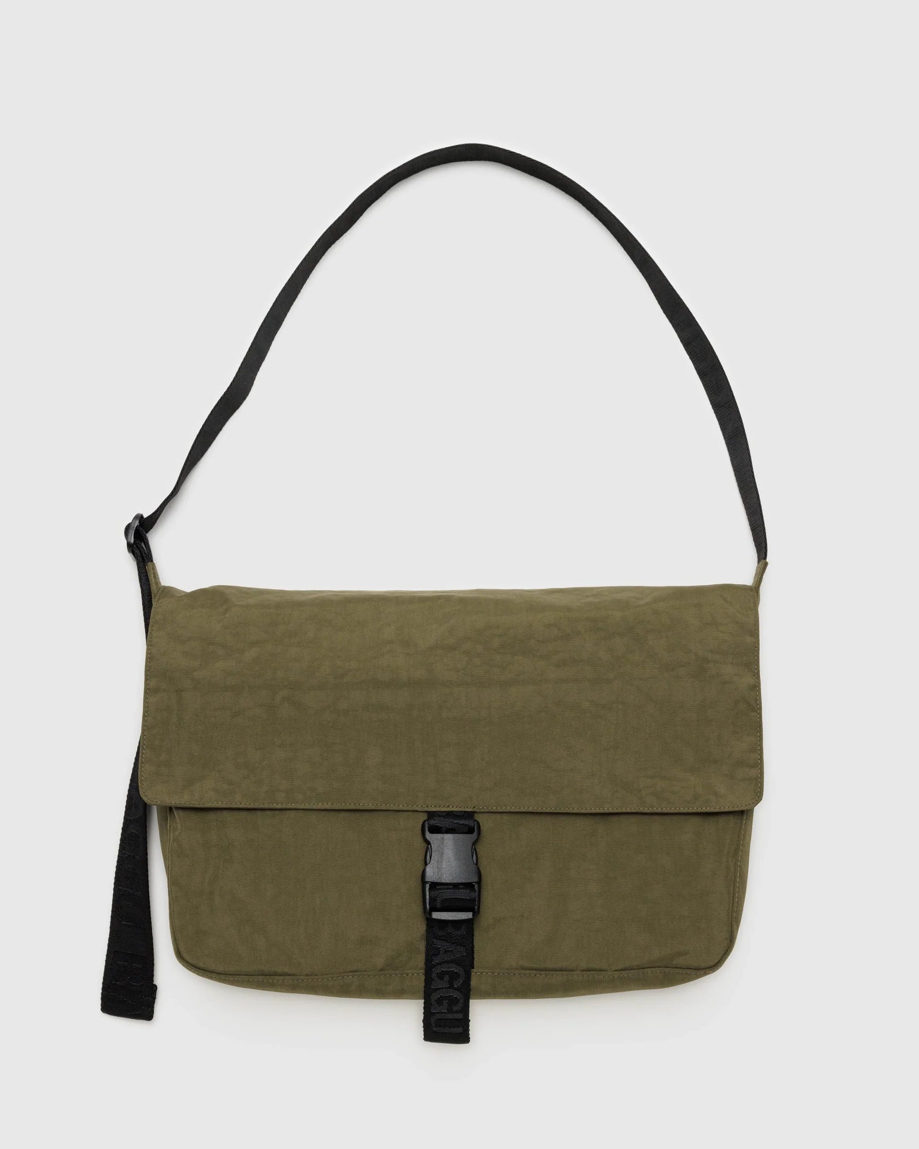 Baggu Nylon Messenger Bag - Seaweed - Proper