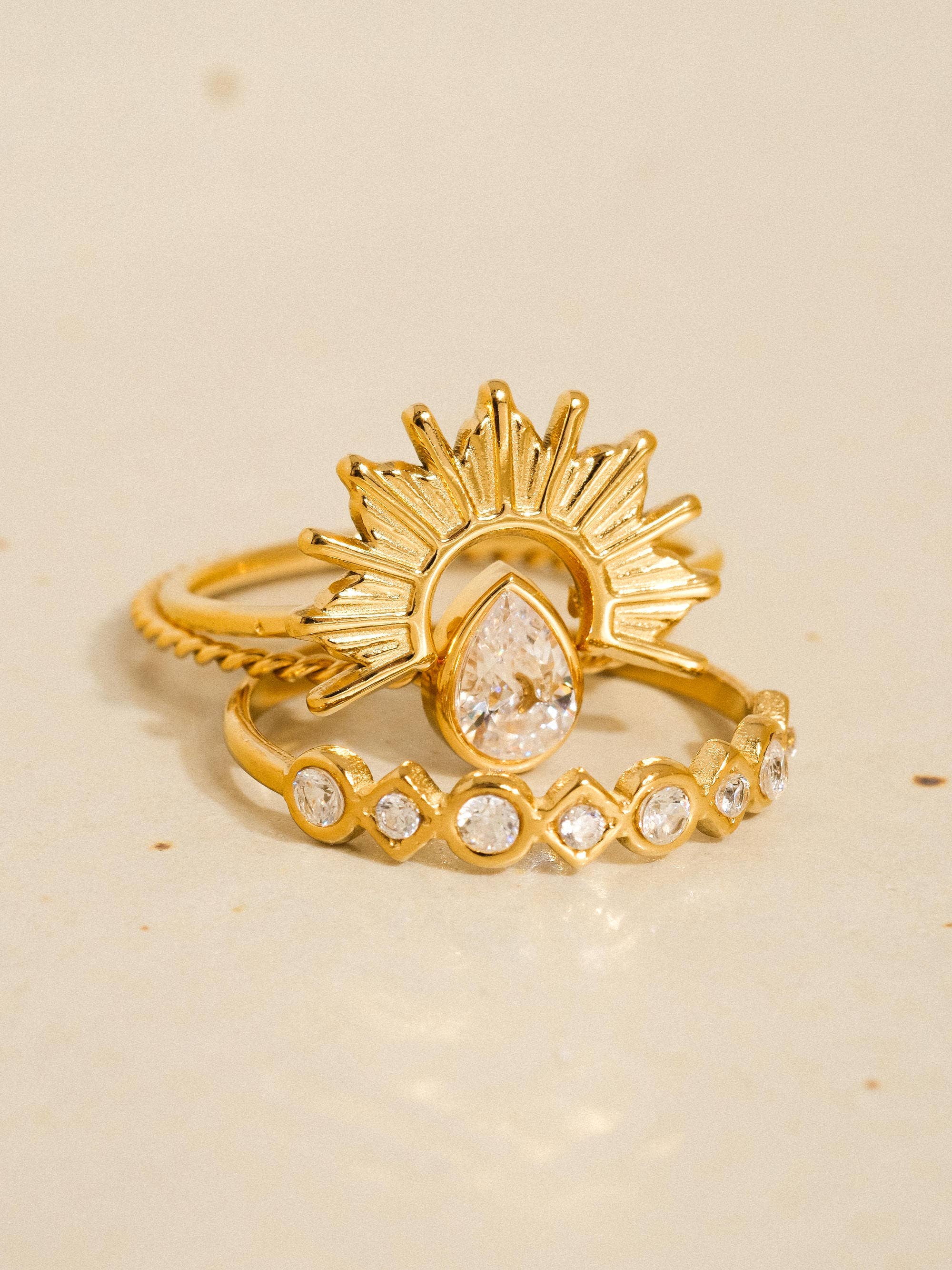 Françoise Layered Ring Set - Proper