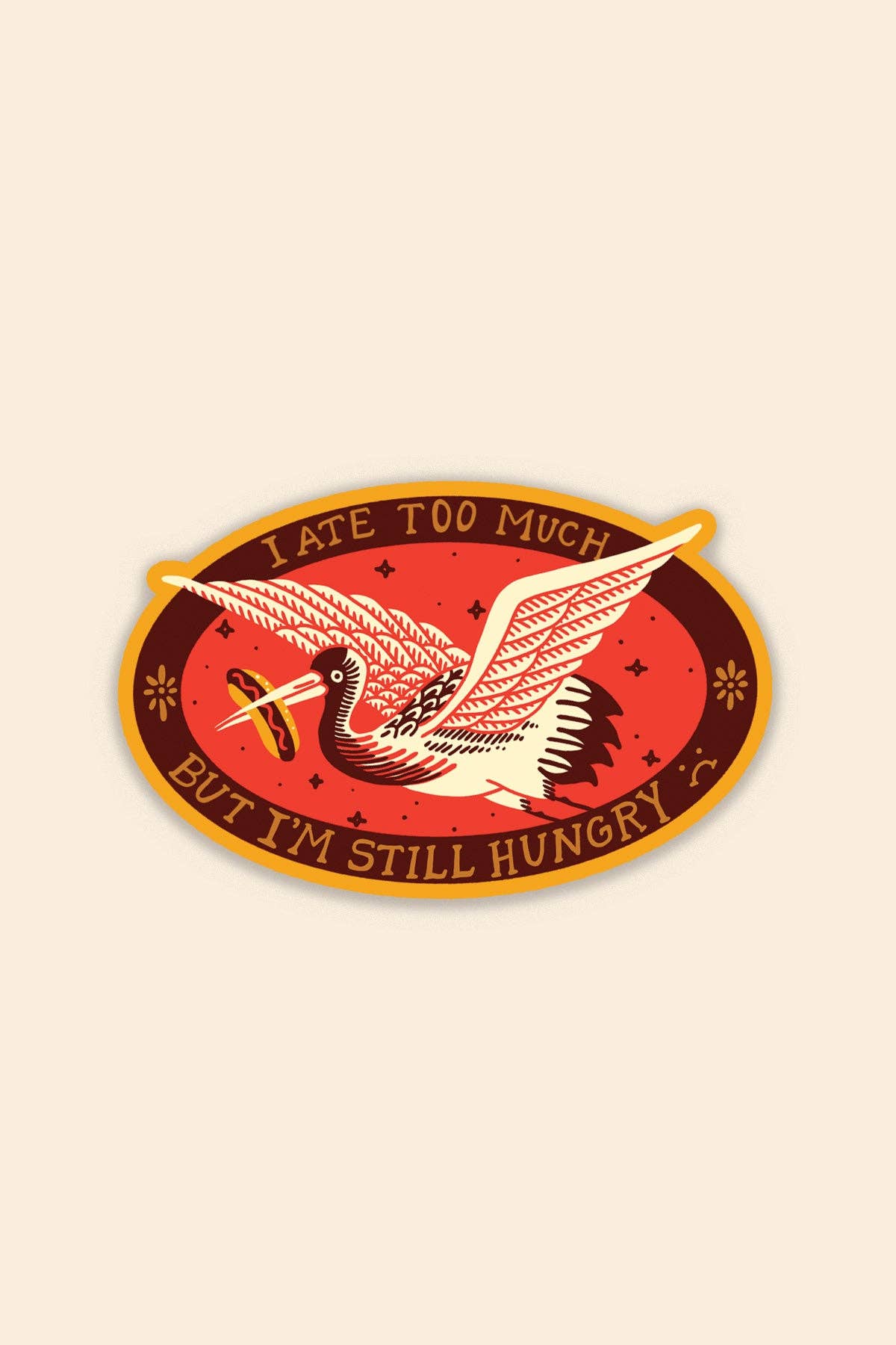 Ate Too Much Sticker