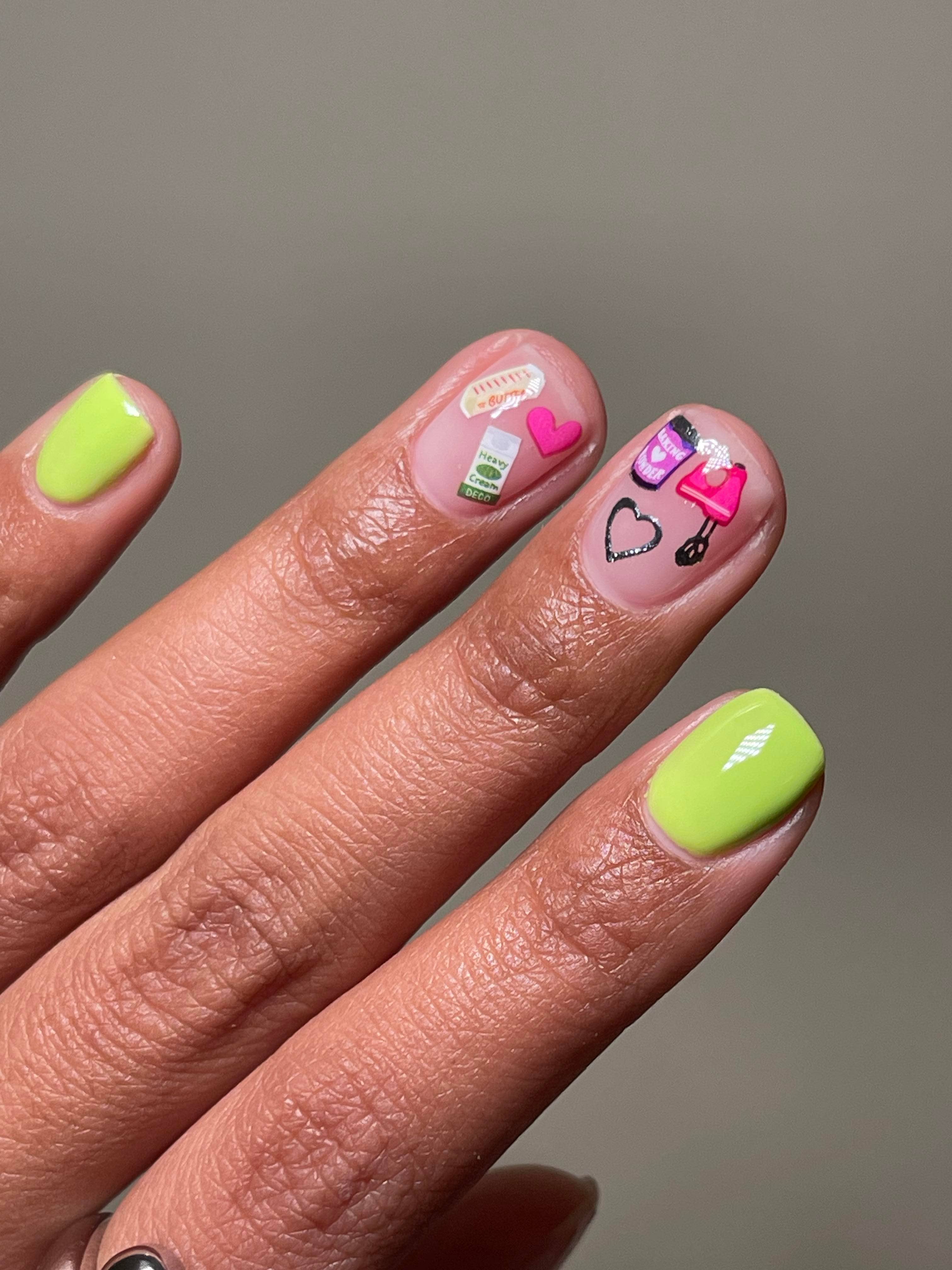 Nail Art Stickers - From Scratch - Proper