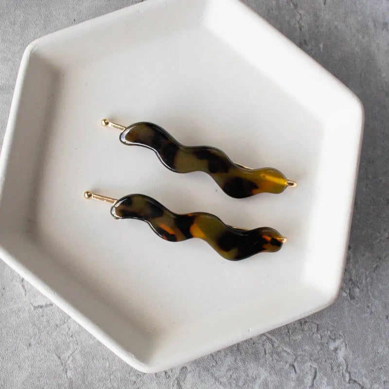 Squiggle Hair Clip Set - Proper