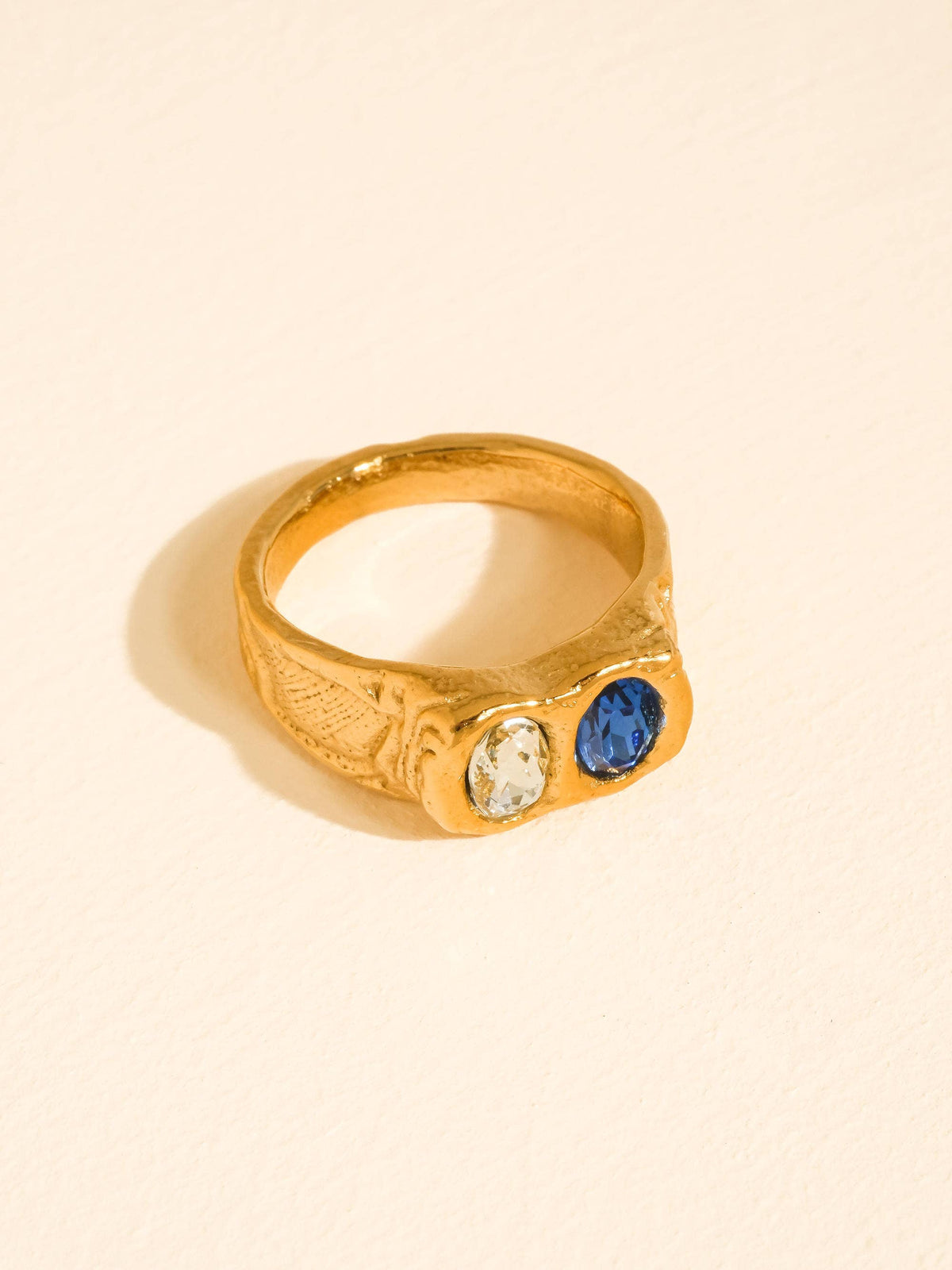 Rosina Blue CZ Ring