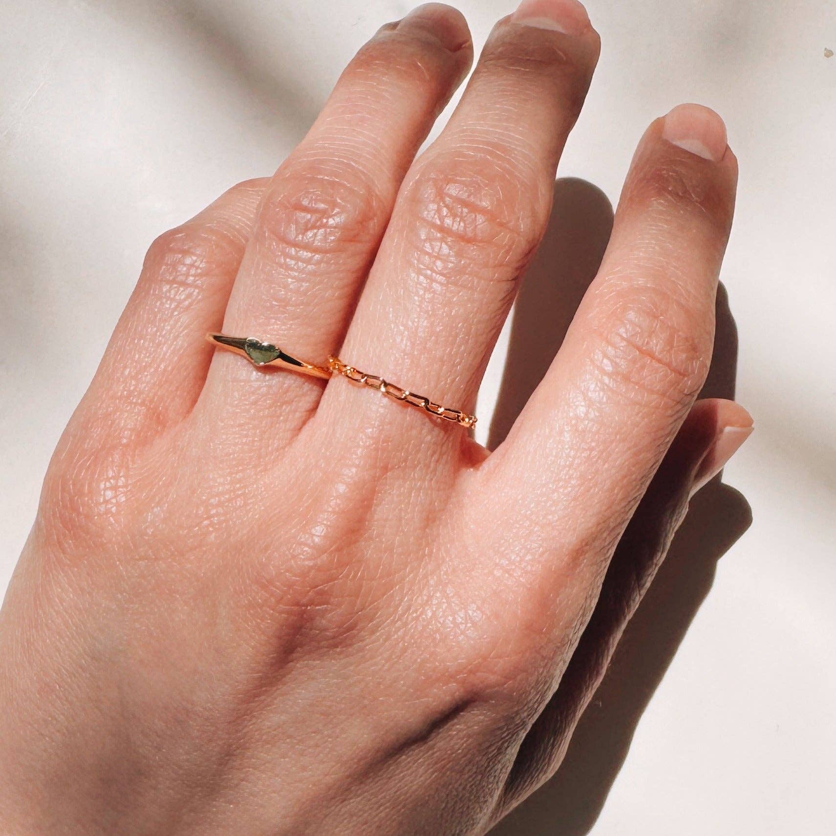 Mini Heart Signet Ring - Proper