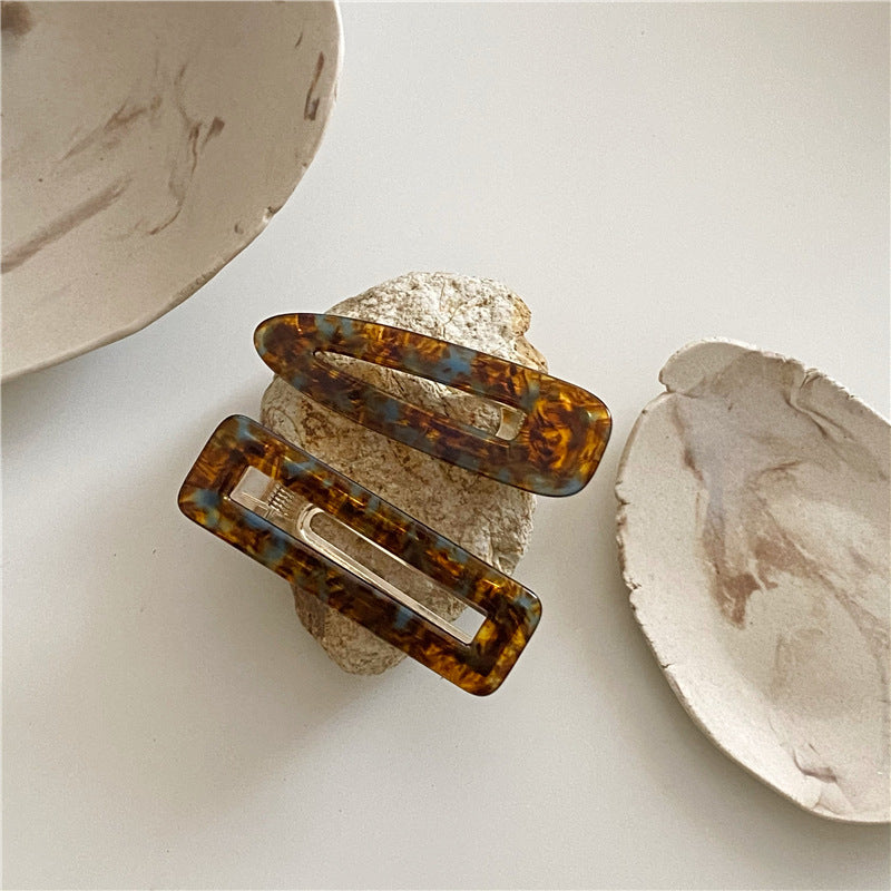 Gemma Marbled Printed Hair Clip (Set of 2) - Proper