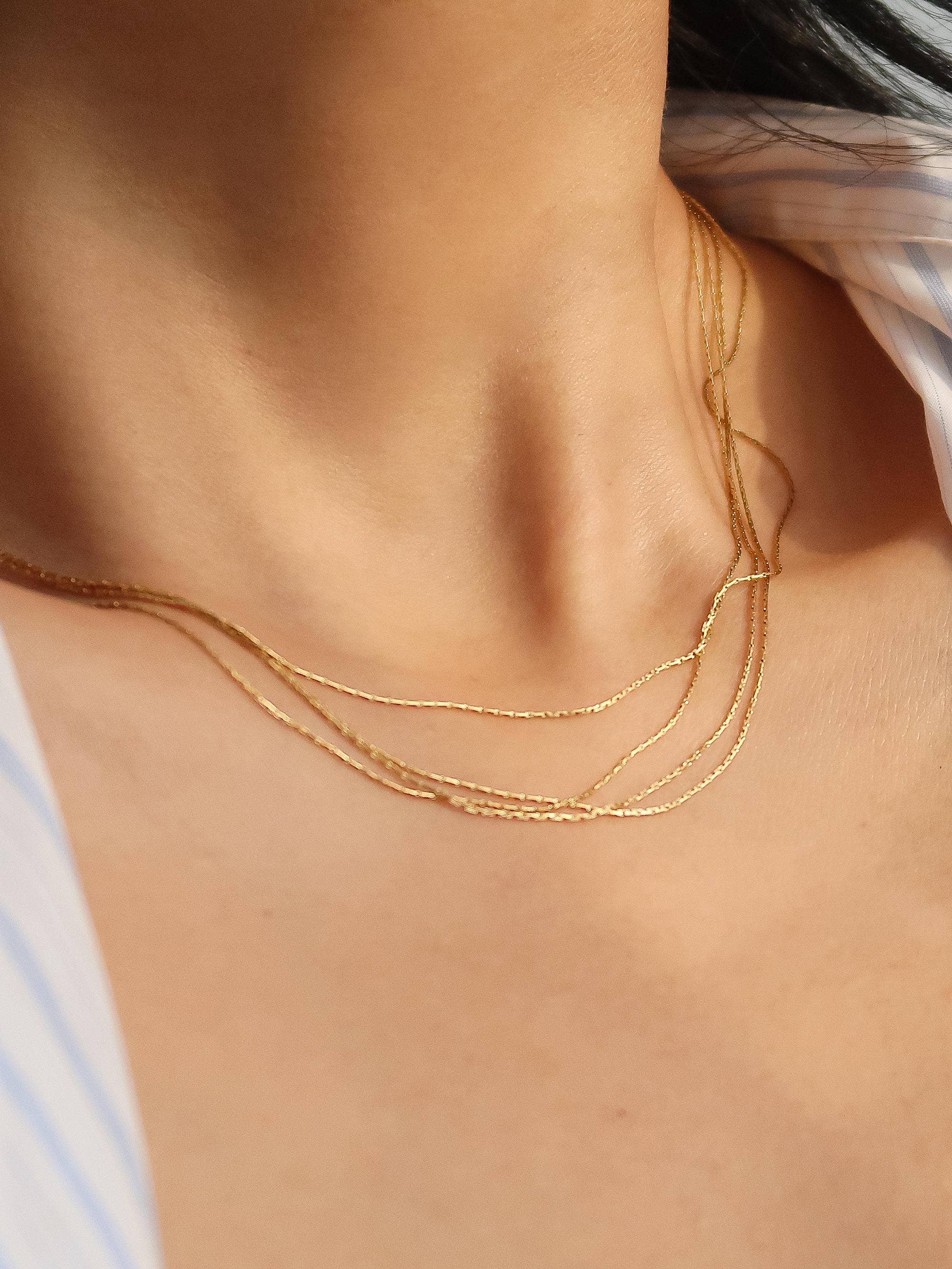 Palisse Layered Chain Necklace