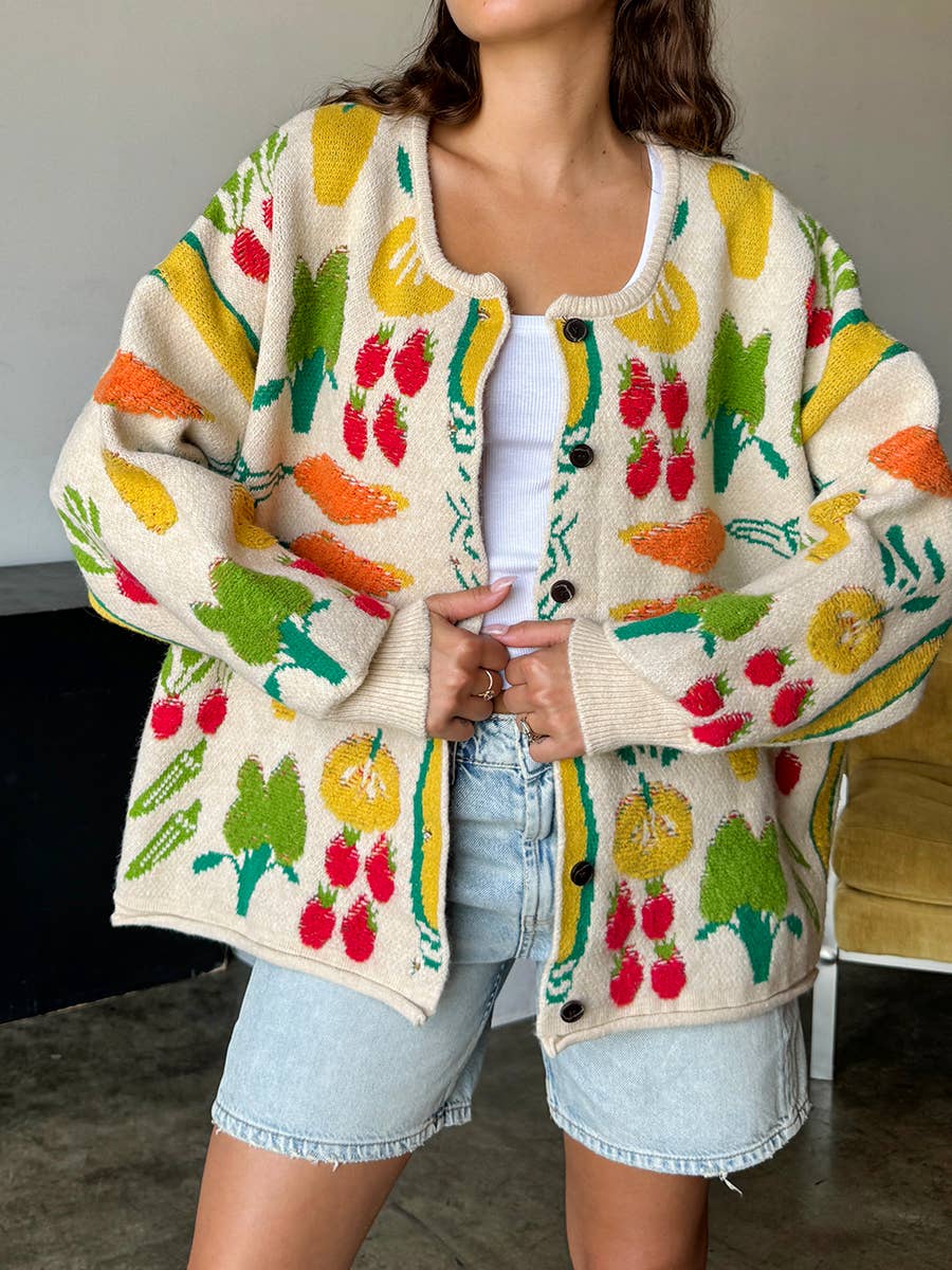 Veggie Patch Cardigan