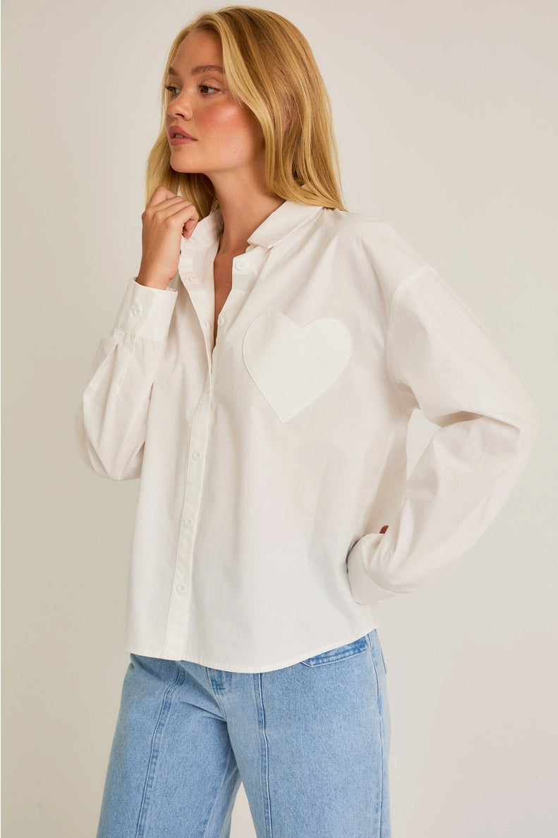 Heart Pocket Top