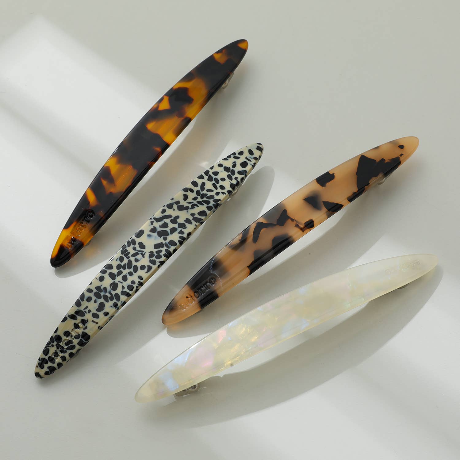 Aimee Oblong French Barrette Hair Clip - Proper