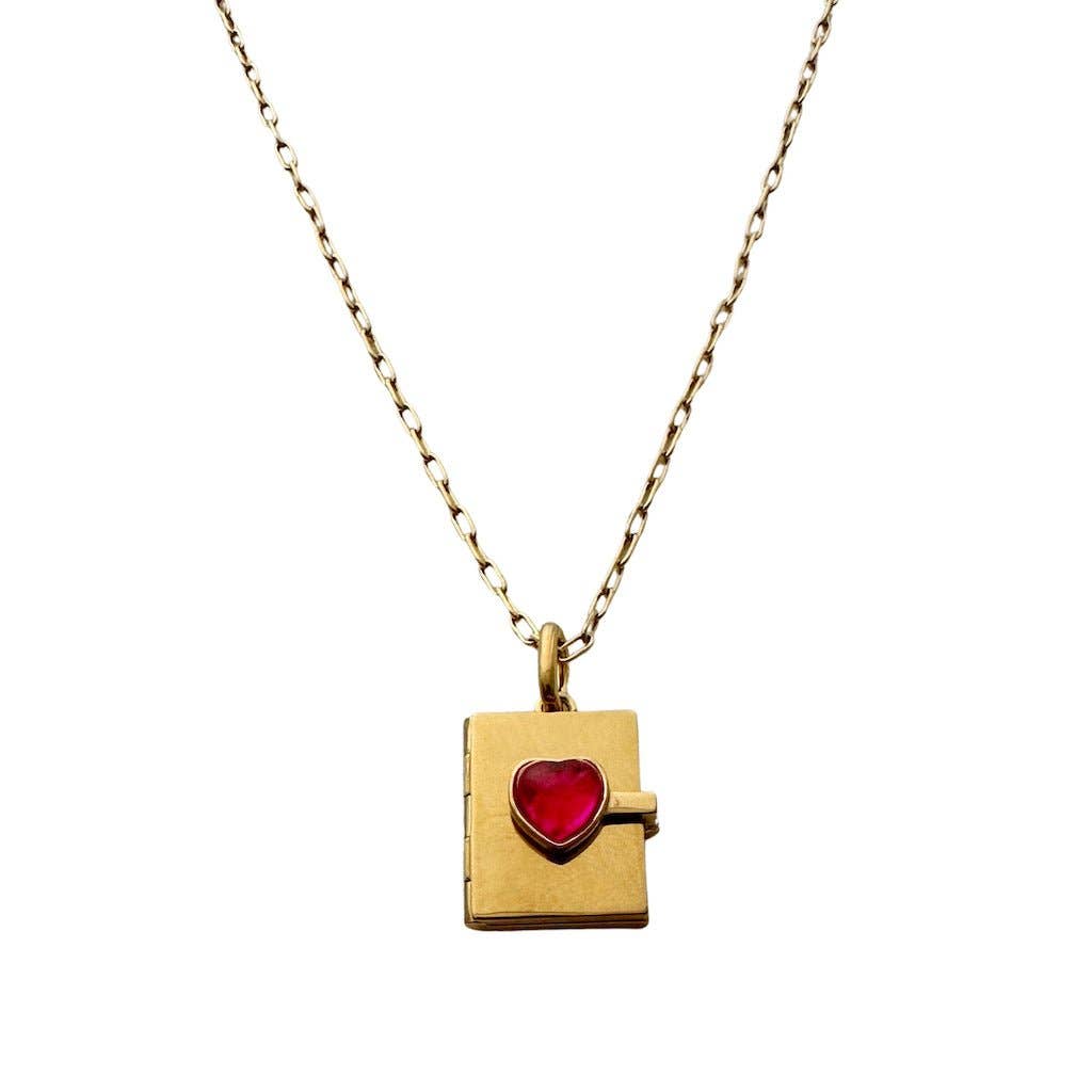 Love Note Locket Necklace - Proper
