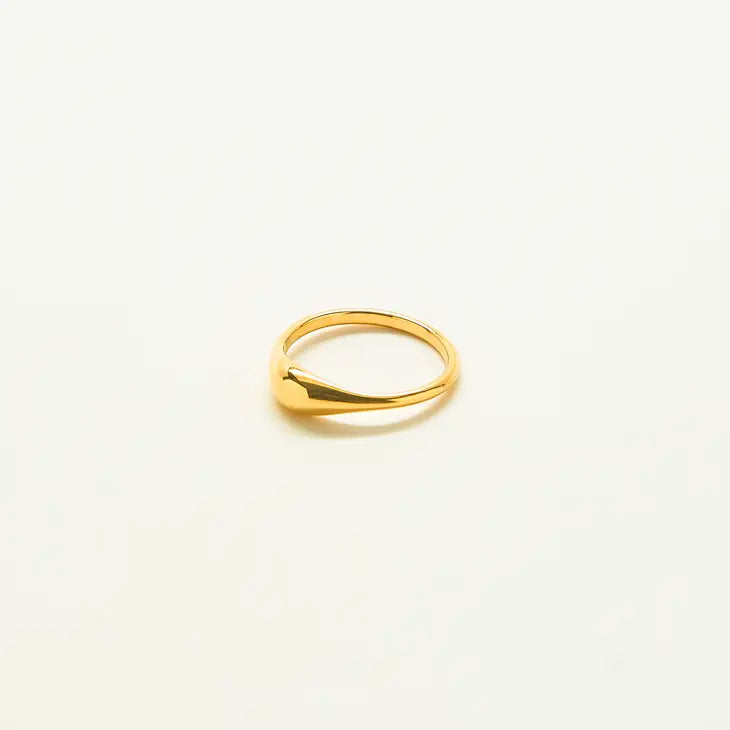 Mini Dome Signet Ring - Proper