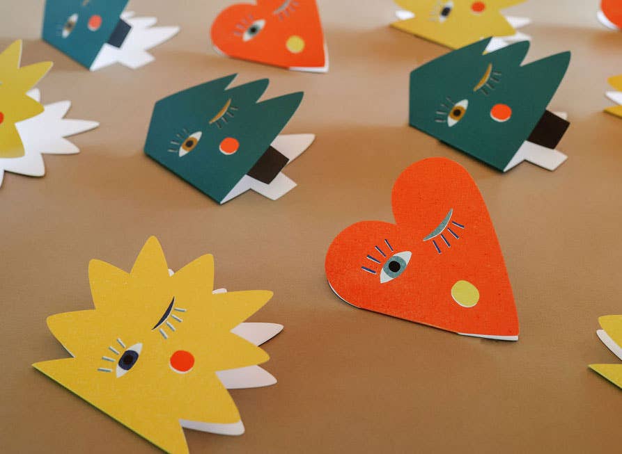 Star Blink Die Cut Card - Proper