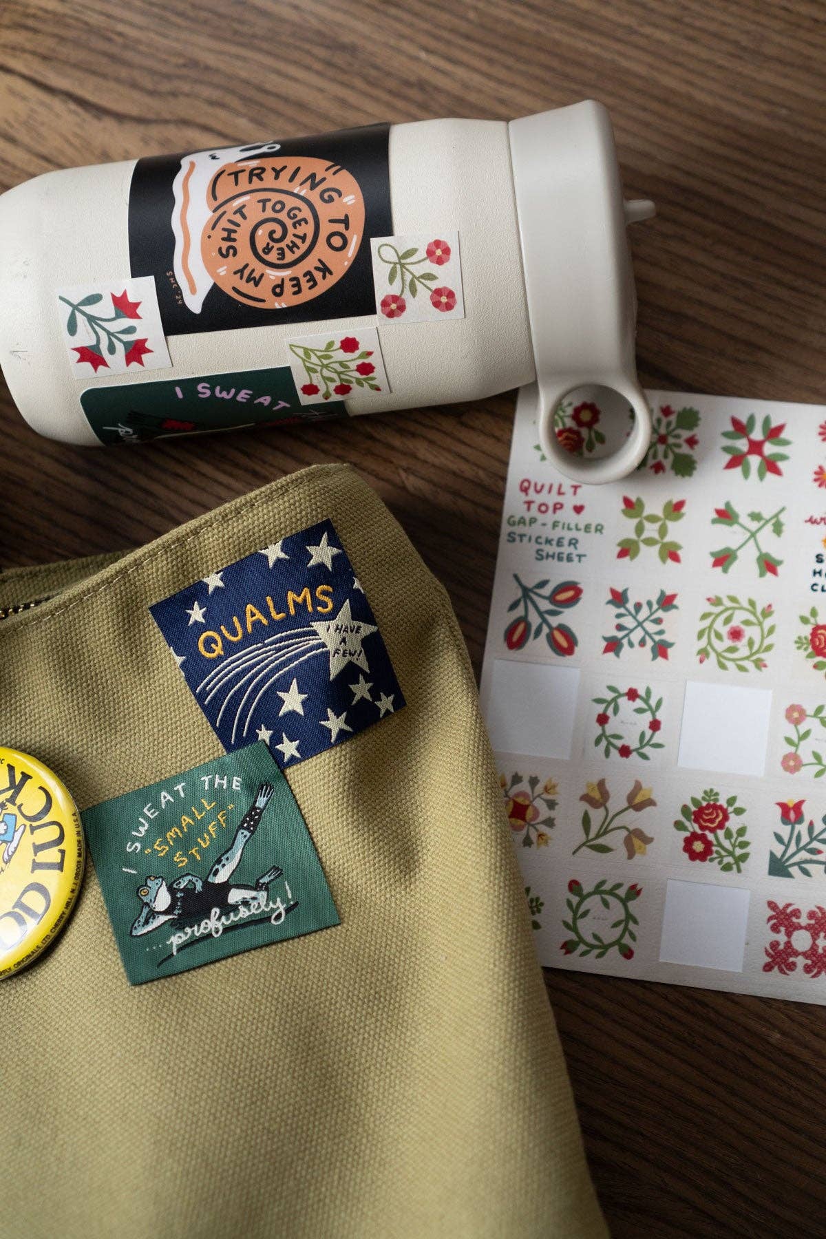 Quilt Top Gap Filler Sticker Sheet - Proper