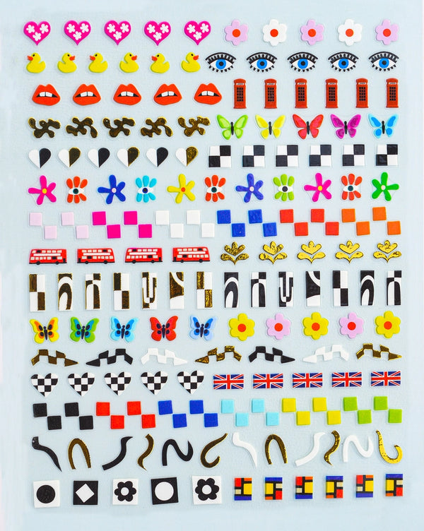 Nail Art Stickers - Mod - Proper