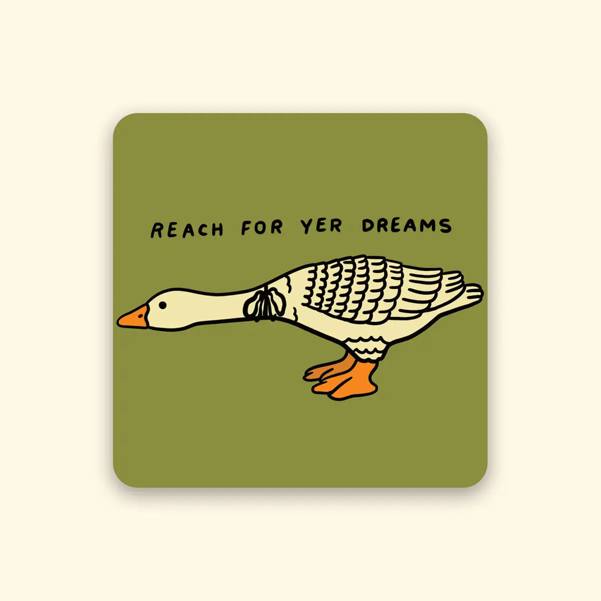 Reach For Yer Dreams Vinyl Sticker - Proper
