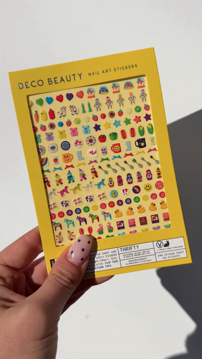 Nail Art Stickers - Thrifty - Proper